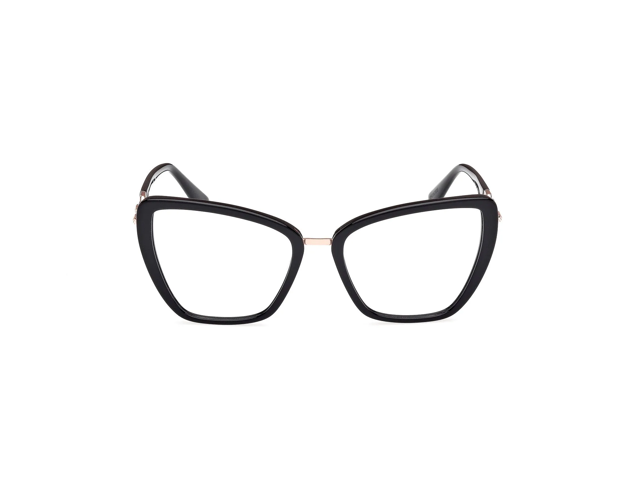 Guess GU50180 1 Montature da vista Acetato Nero Cat Eye Normale - immagine 2