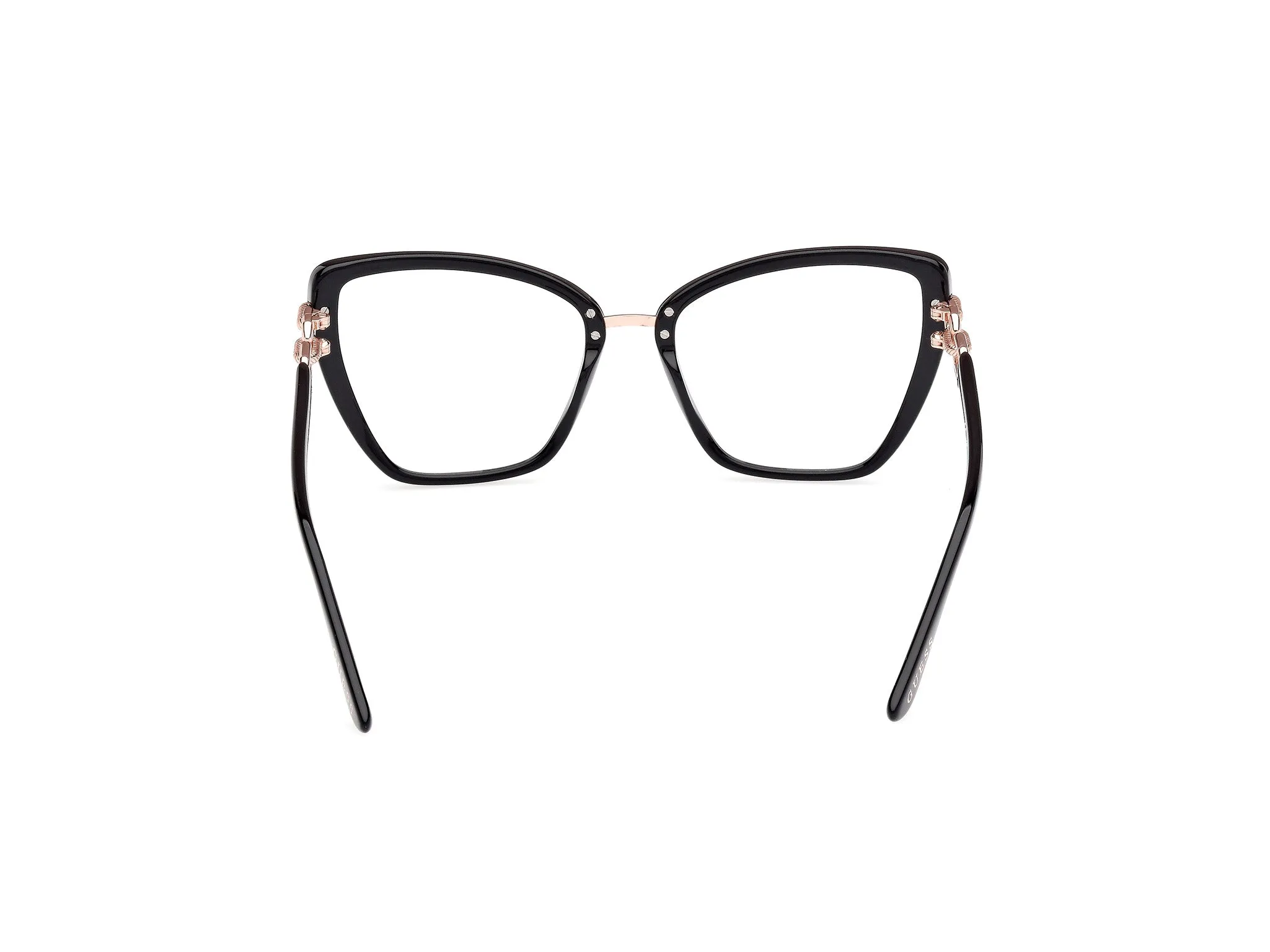 Guess GU50180 1 Montature da vista Acetato Nero Cat Eye Normale - immagine 4
