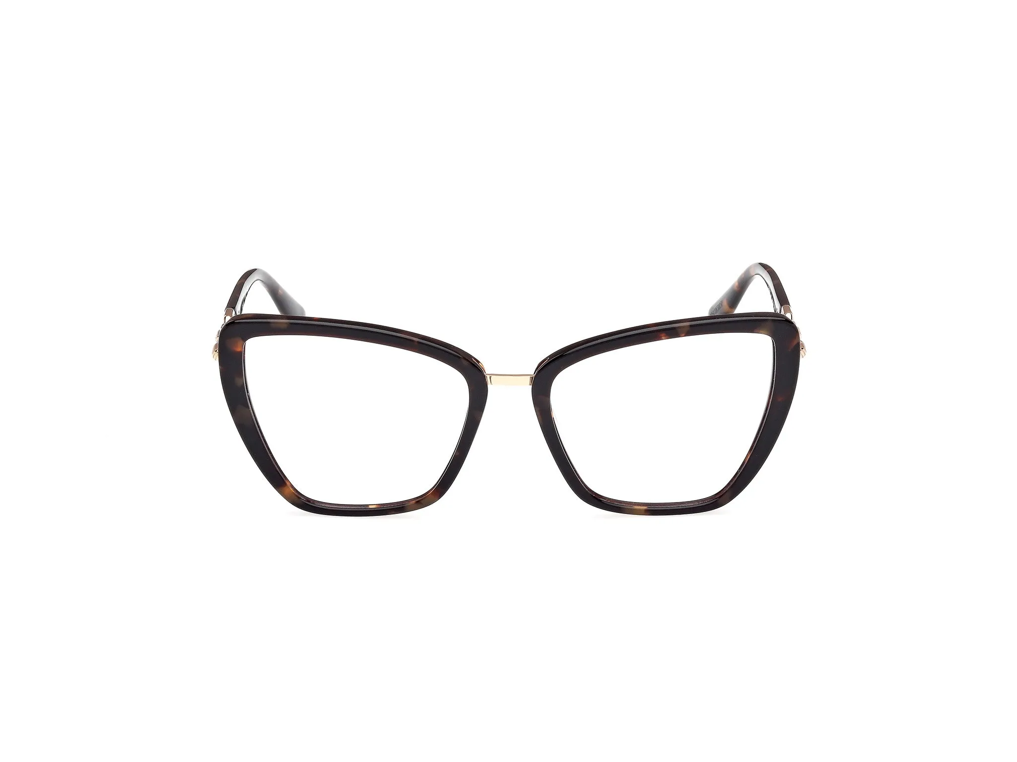Guess GU50180 52 Montature da vista Acetato Havana Cat Eye Normale - immagine 2
