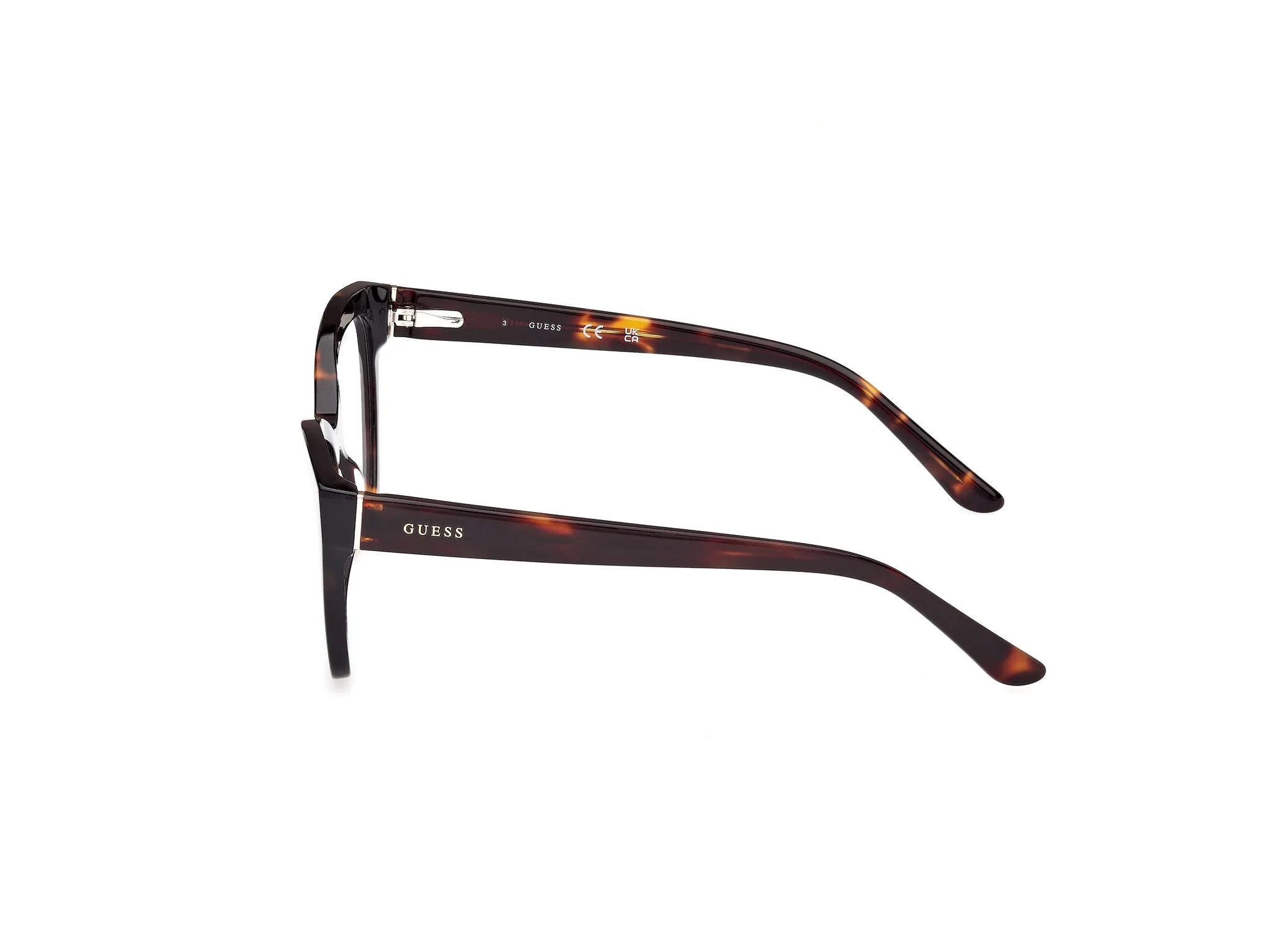 Guess GU50177 52 Montature da vista Acetato Havana Geometrica Normale - immagine 3