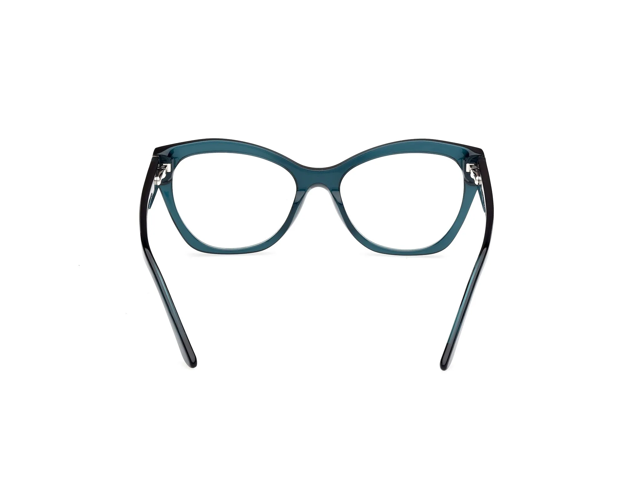 Guess GU50177 087 Montature da vista Acetato Turchese Geometrica Normale - immagine 4