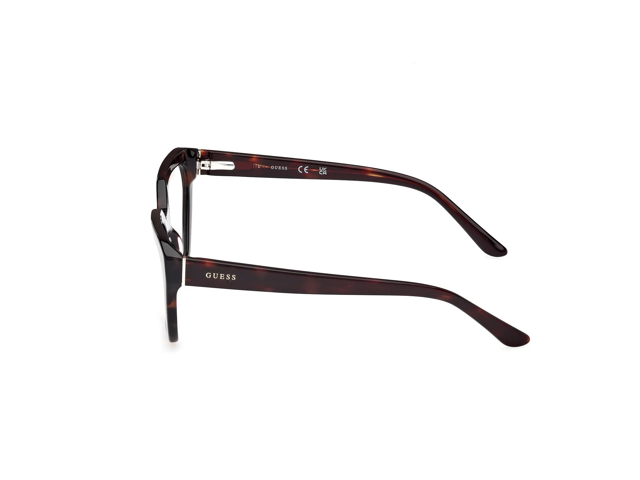 Guess GU50176 52 Montature da vista Acetato Havana Geometrica Normale - immagine 3