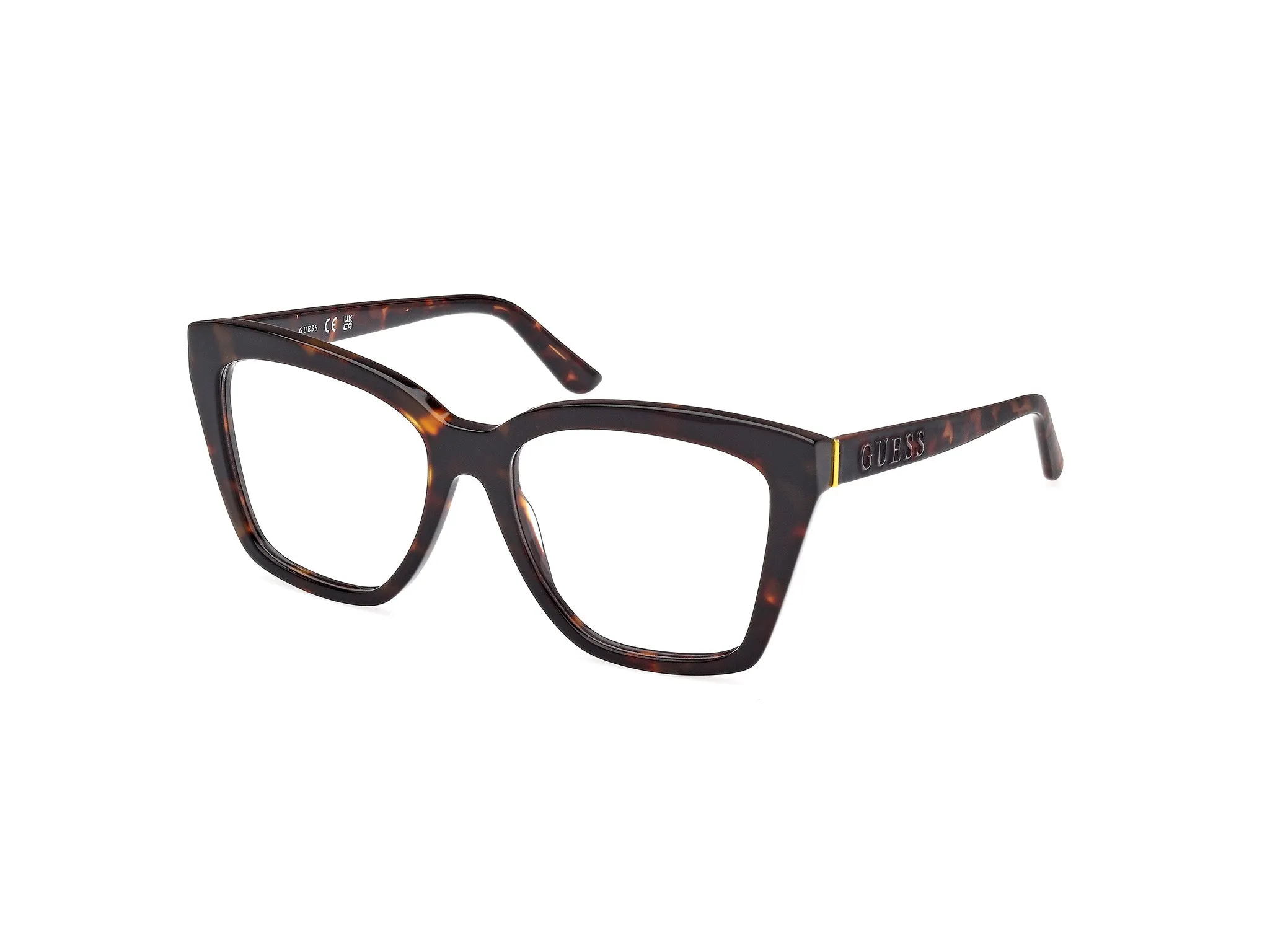 Guess GU50173 52 Montature da vista Acetato Havana Geometrica Normale - immagine 1
