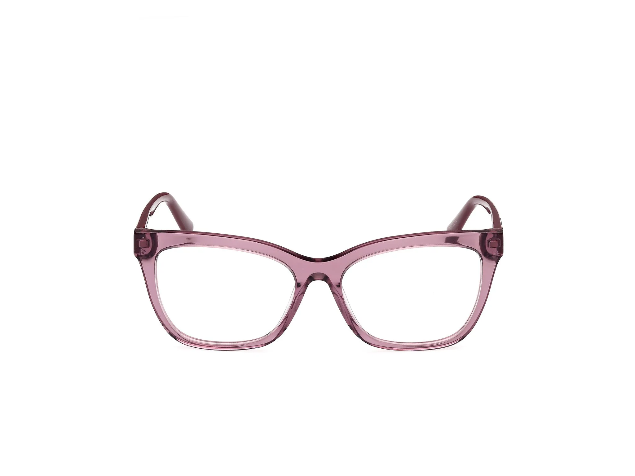 Guess GU50172 81 Montature da vista Acetato Viola Squadrata Normale - immagine 2