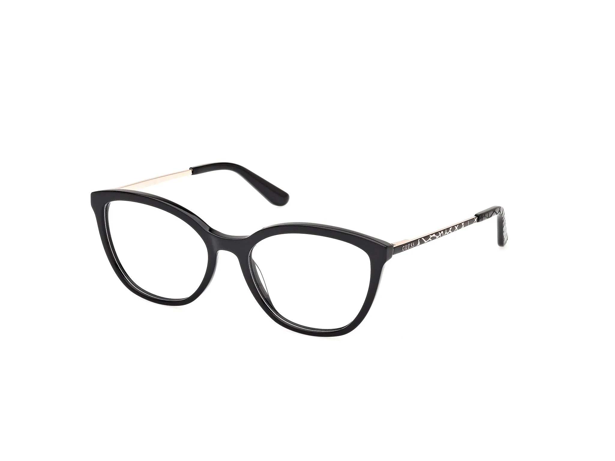 Guess GU50171 1 Montature da vista Metallo Nero Cat Eye Normale - immagine 1