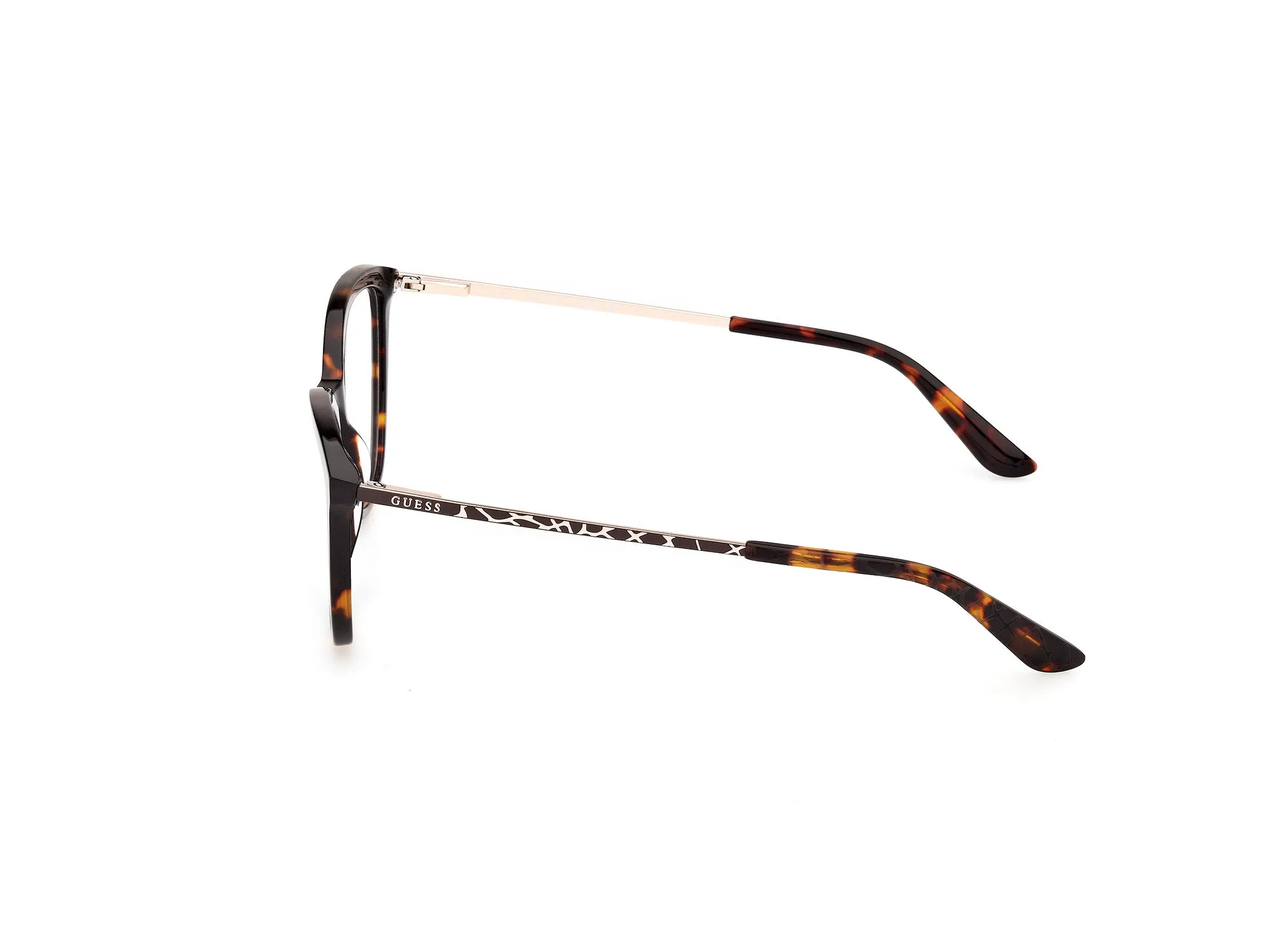 Guess GU50171 52 Montature da vista Metallo Havana Cat Eye Normale - immagine 3
