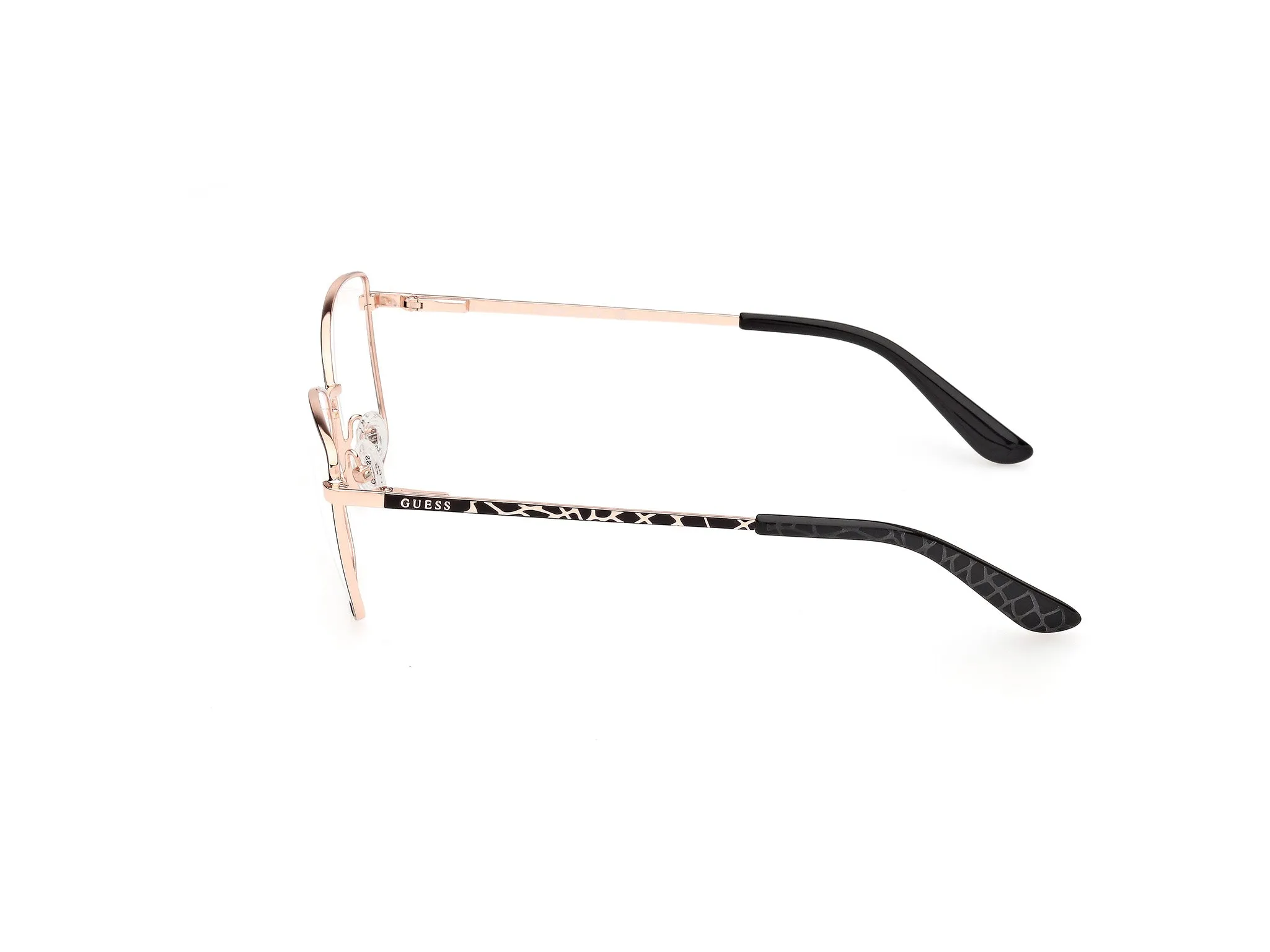 Guess GU50170 2 Montature da vista Metallo Nero Squadrata Normale - immagine 3
