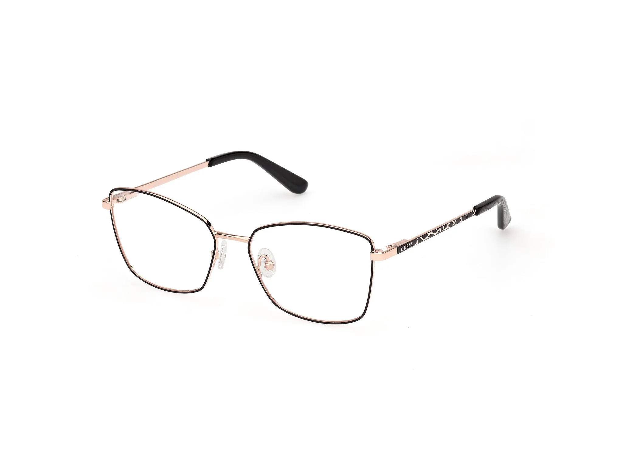 Guess GU50170 2 Montature da vista Metallo Nero Squadrata Normale - immagine 1