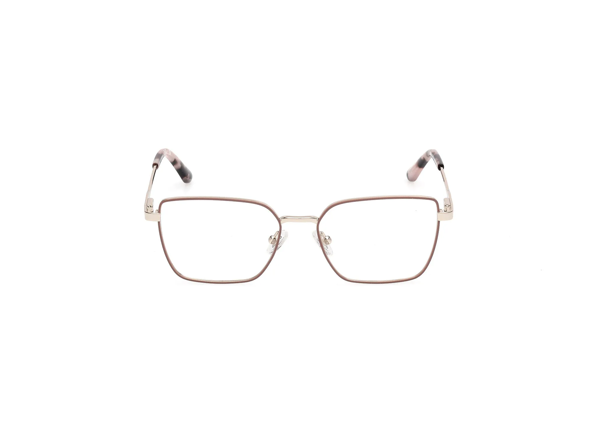 Guess GU50168 59 Montature da vista Metallo Beige Geometrica Normale - immagine 2