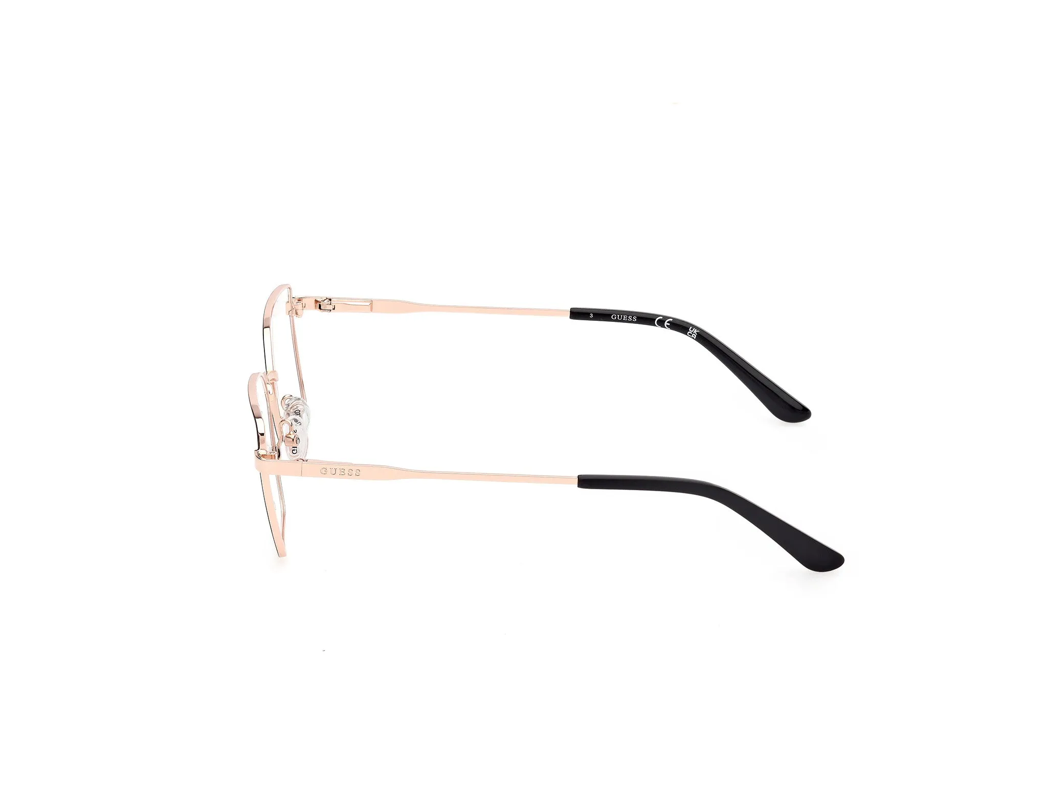 Guess GU50168 5 Montature da vista Metallo Nero Geometrica Normale - immagine 3