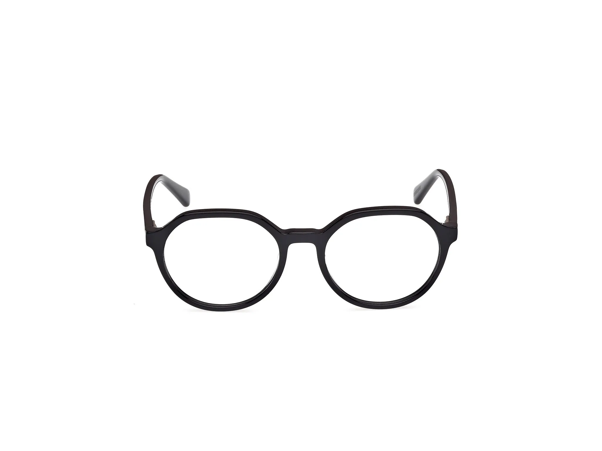 Guess GU50166 1 Montature da vista Acetato Nero Rotonda Normale - immagine 2