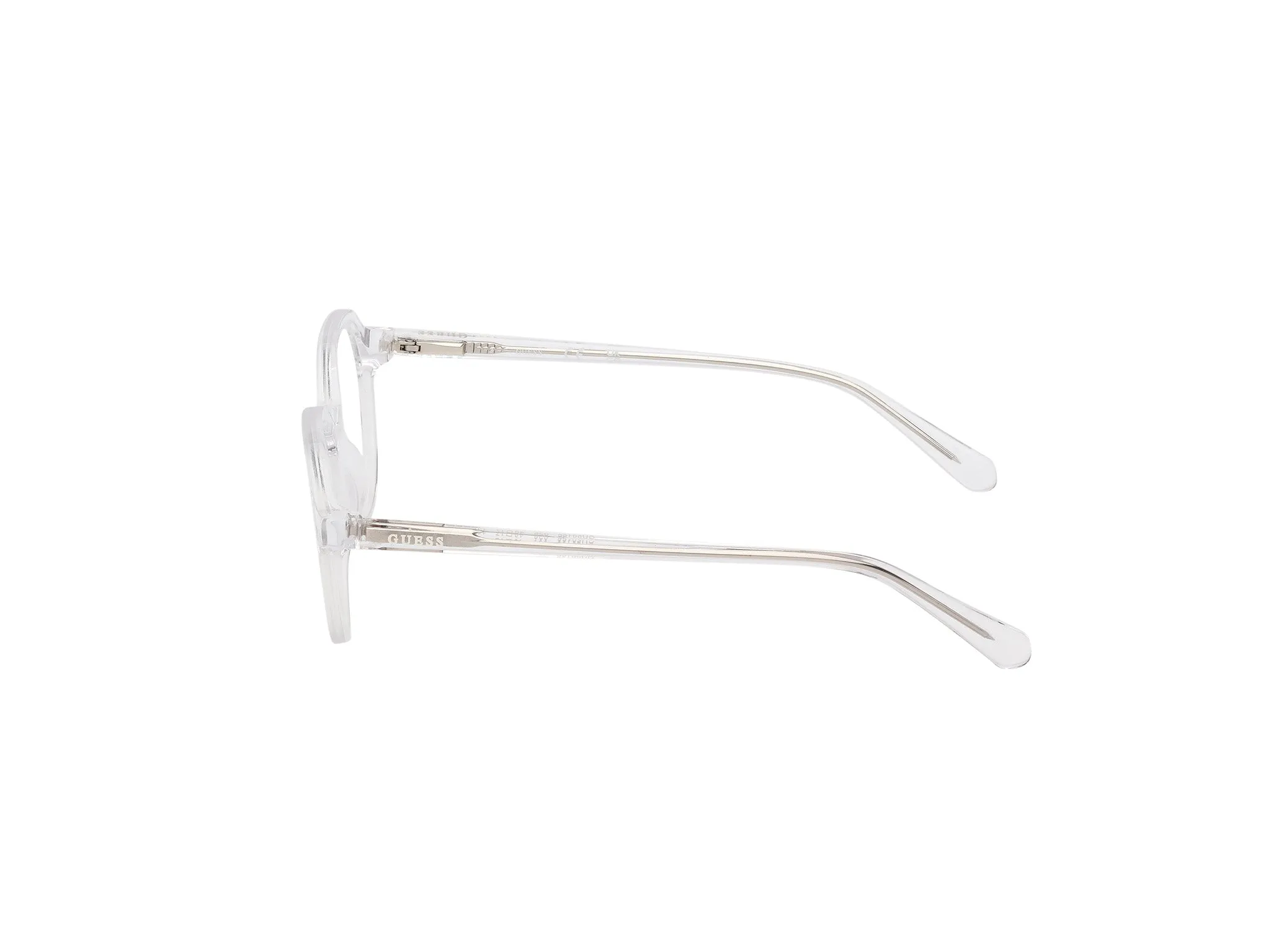 Guess GU50166 26 Montature da vista Acetato Trasparente Rotonda Normale - immagine 3