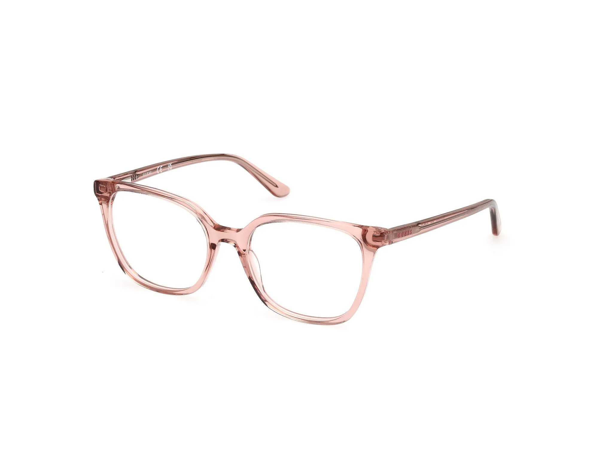 Guess GU50165 59 Montature da vista Acetato Beige Squadrata Normale - immagine 1