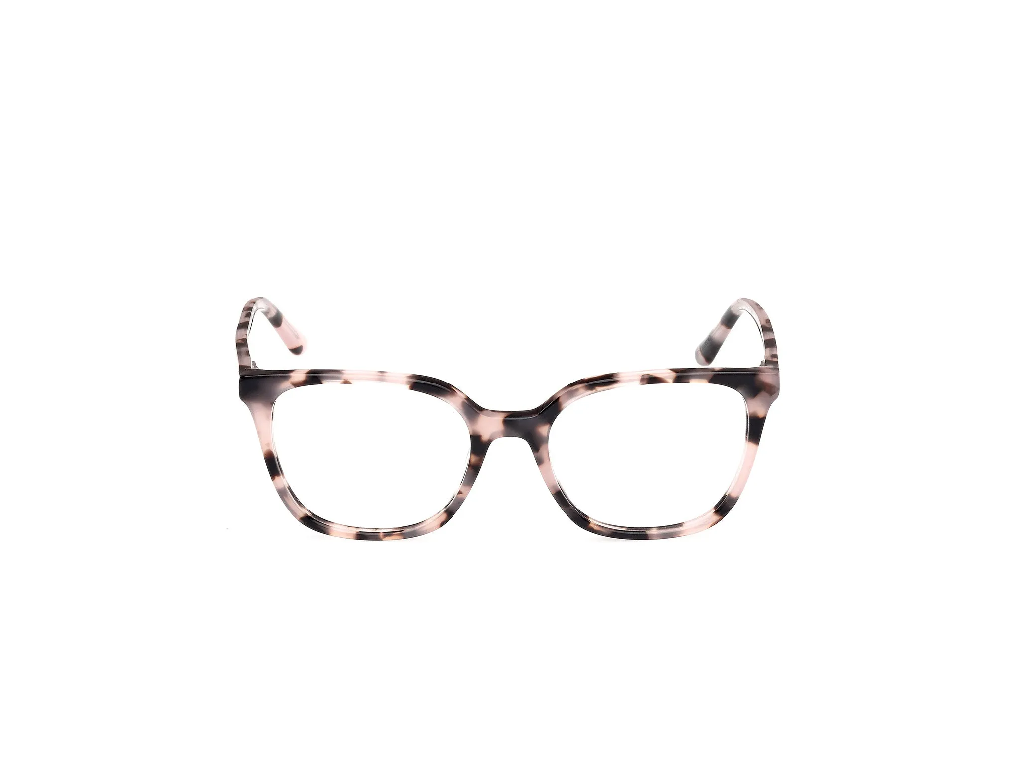 Guess GU50165 074 Montature da vista Acetato Rosa Squadrata Normale - immagine 2