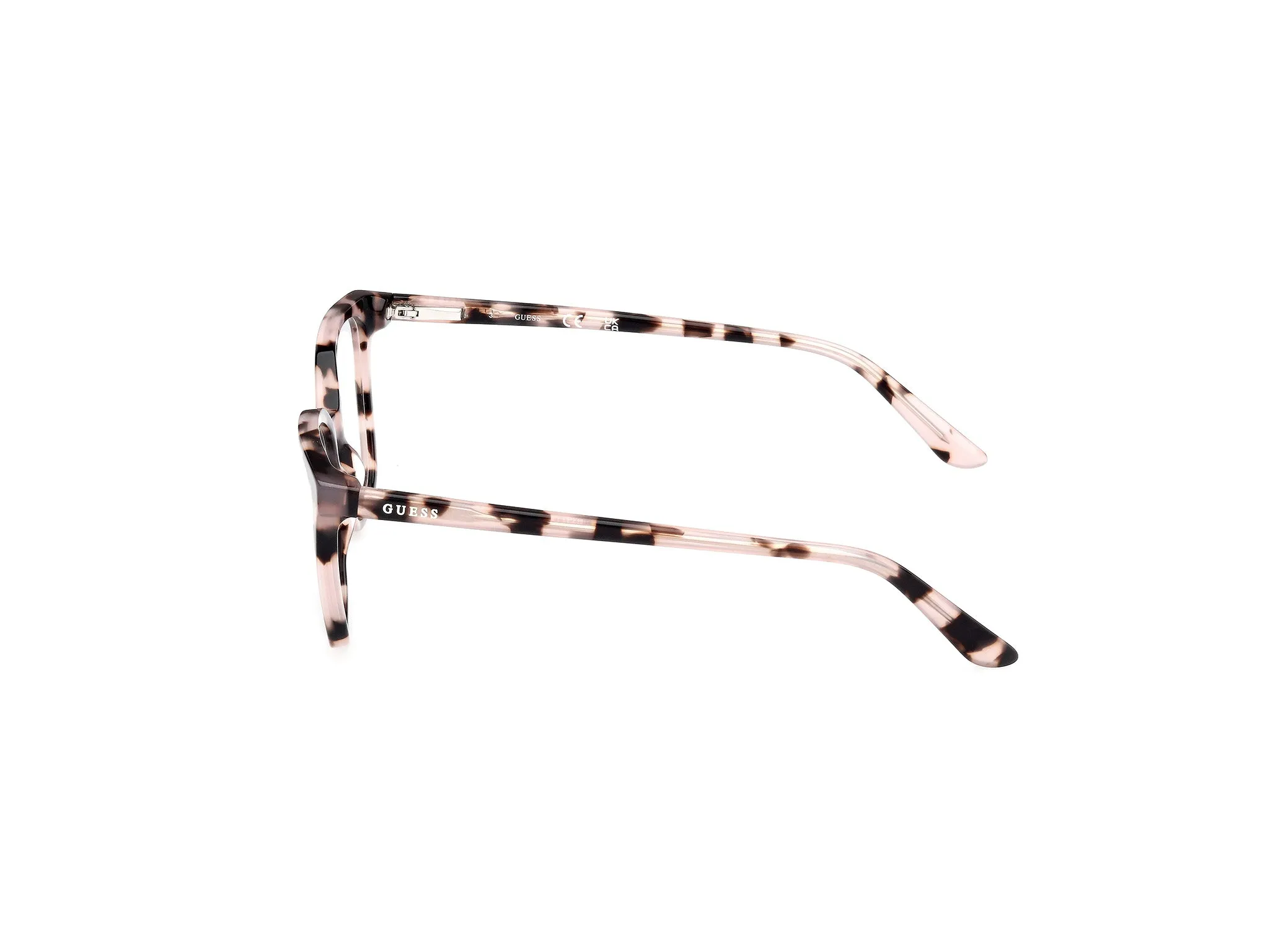 Guess GU50165 074 Montature da vista Acetato Rosa Squadrata Normale - immagine 3