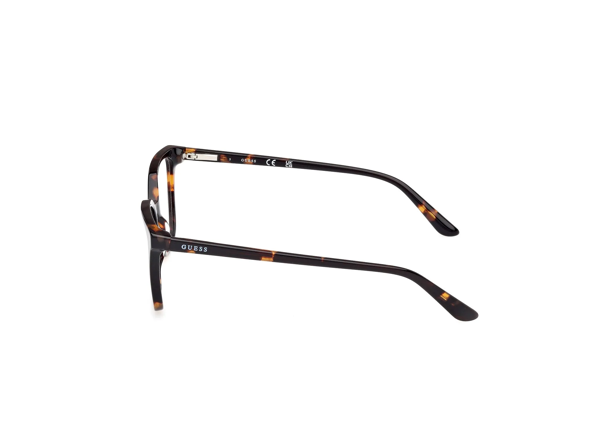 Guess GU50165 52 Montature da vista Acetato Havana Squadrata Normale - immagine 3