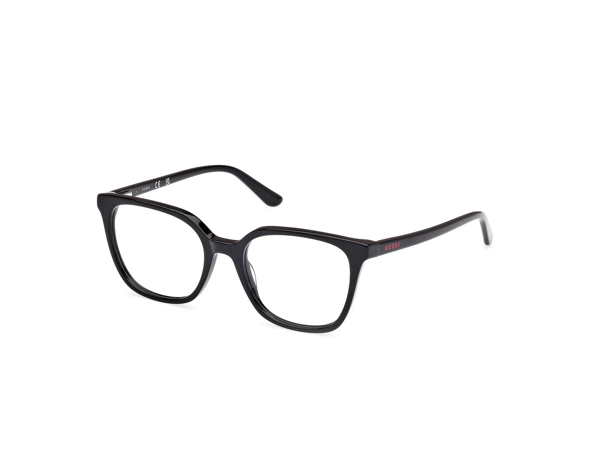 Guess GU50165 1 Montature da vista Acetato Nero Squadrata Normale - immagine 1