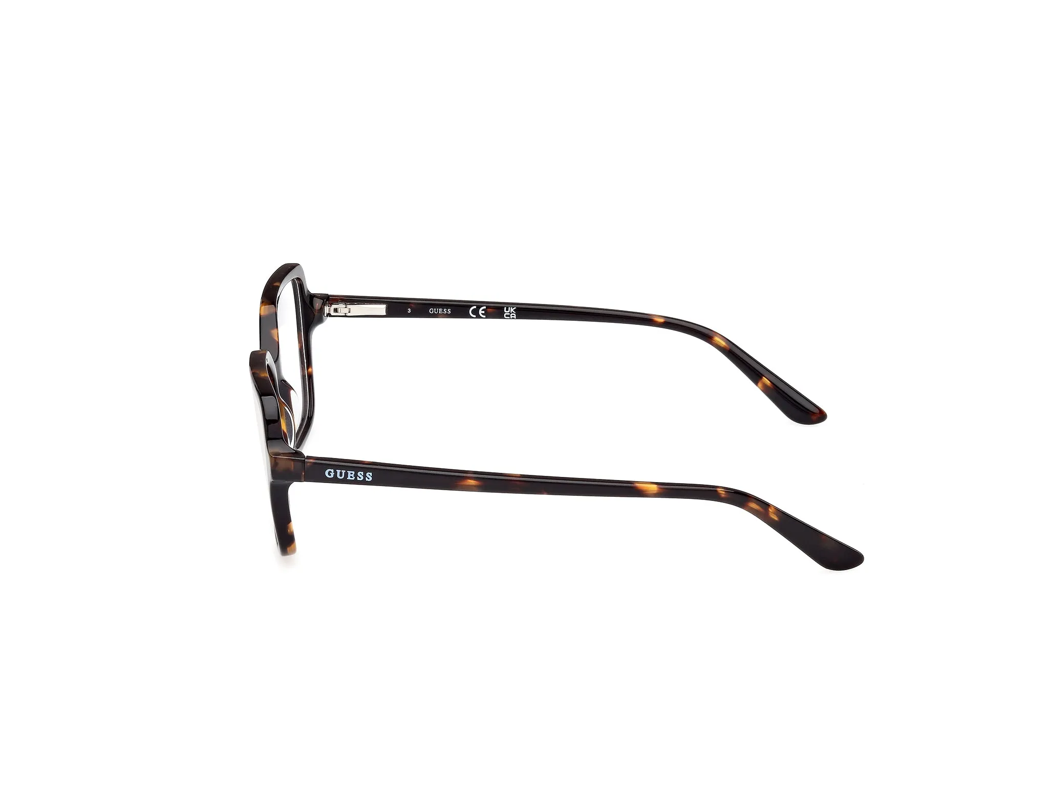 Guess GU50164 52 Montature da vista Acetato Havana Squadrata Normale - immagine 3