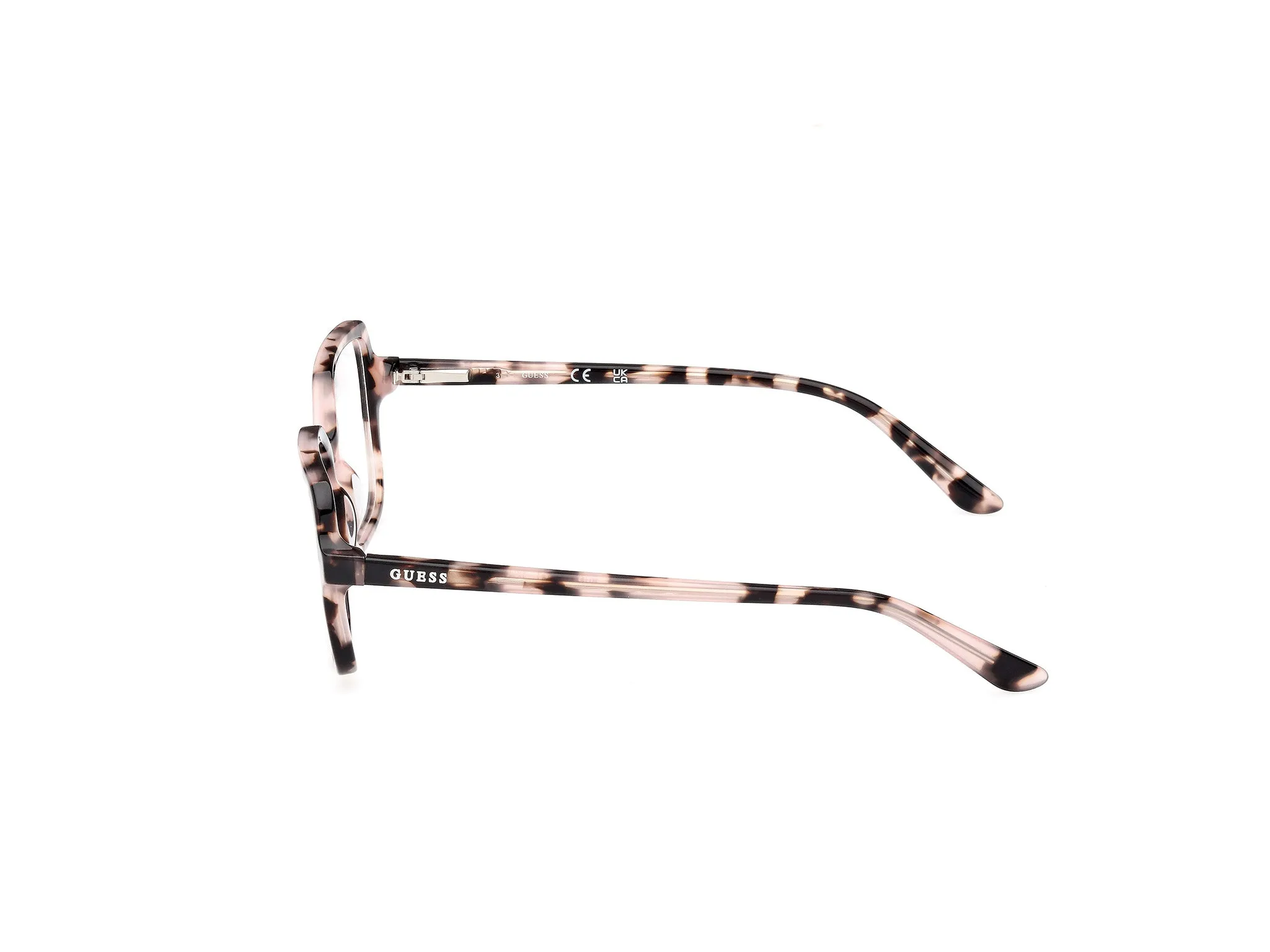Guess GU50164 74 Montature da vista Acetato Rosa Squadrata Normale - immagine 3