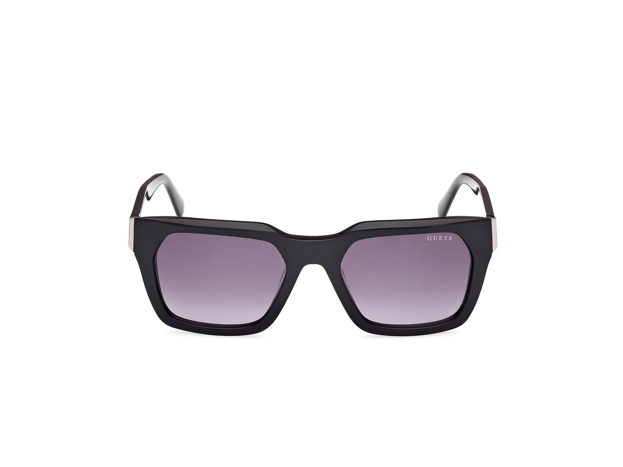 Guess GU00172 01B Occhiali da sole Acetato Nero Fumo Squadrata Normale - immagine 2