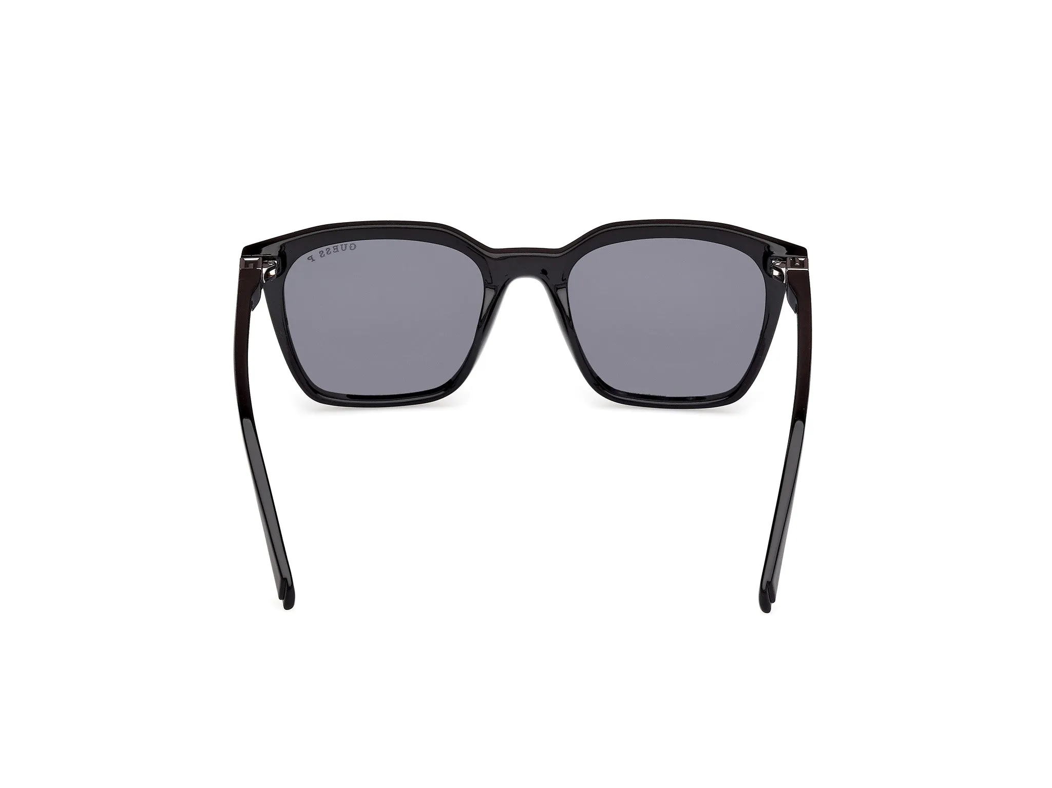 Guess GU00170 01D Occhiali da sole Iniettato Nero Fumo Squadrata Polarizzata - immagine 4