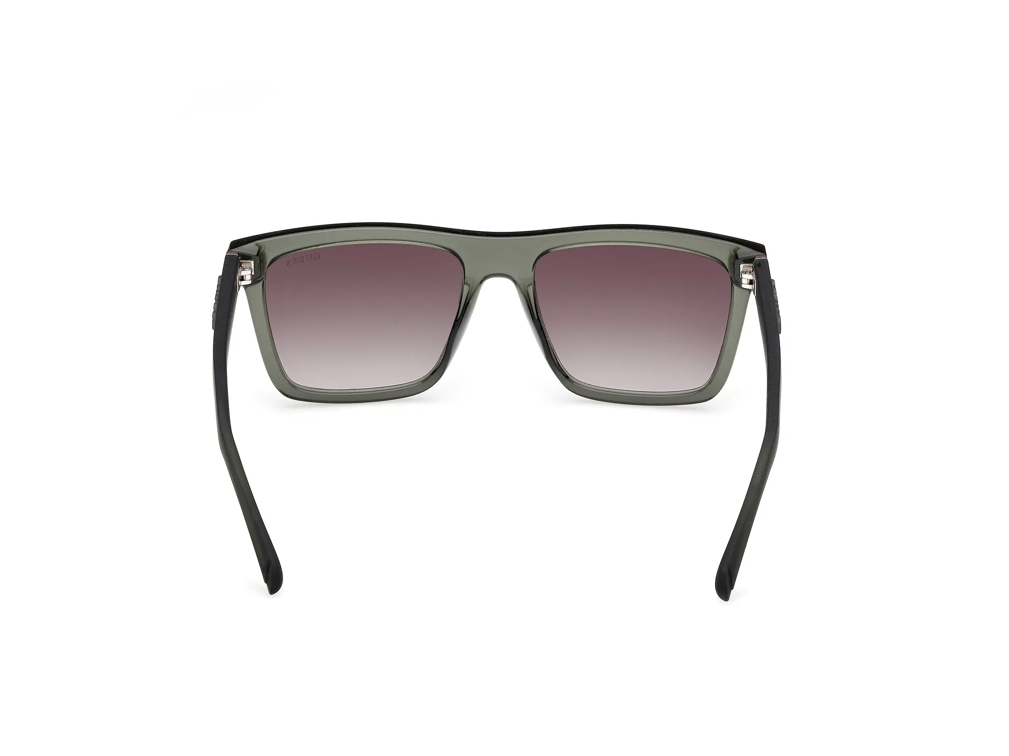 Guess GU00166 96P Occhiali da sole Iniettato Verde Verde Squadrata Normale - immagine 4