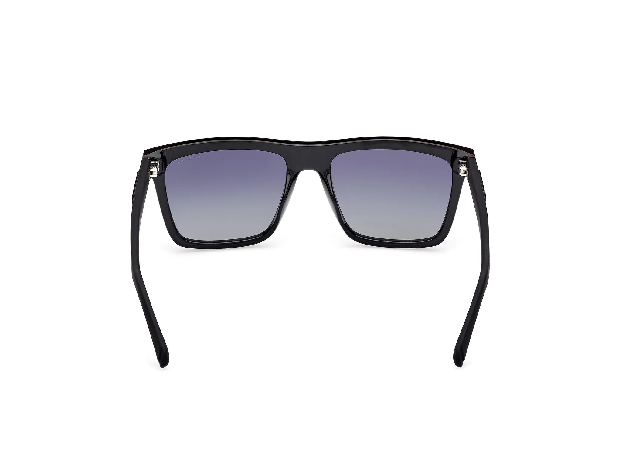 Guess GU00166 01D Occhiali da sole Iniettato Nero Fumo Squadrata Polarizzata - immagine 4