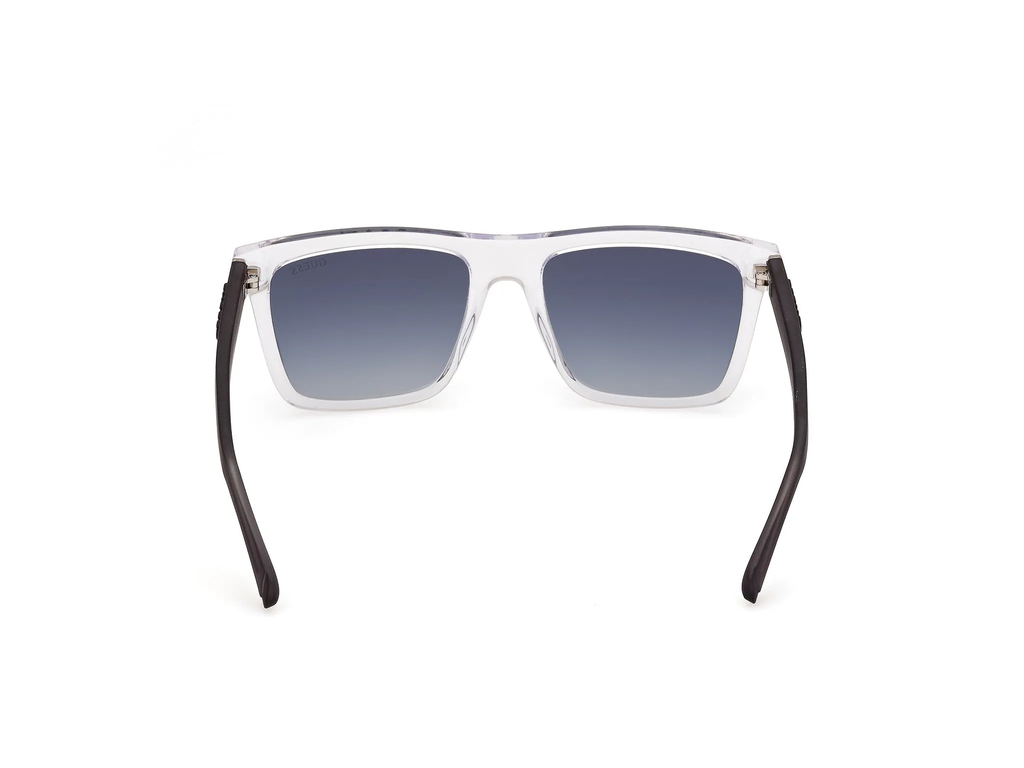 Guess GU00166 26W Occhiali da sole Iniettato Trasparente Blu Squadrata Normale - immagine 4