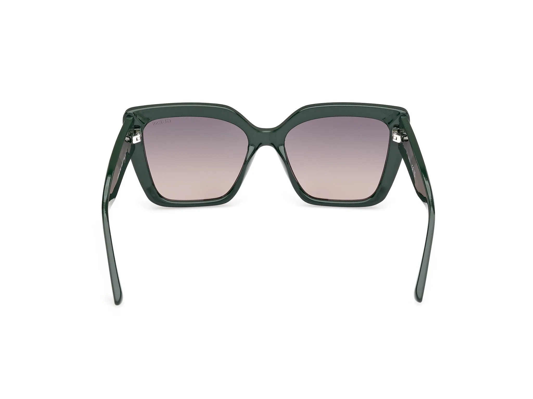 Guess GU00162 96B Occhiali da sole Iniettato Verde Fumo Farfalla Normale - immagine 4