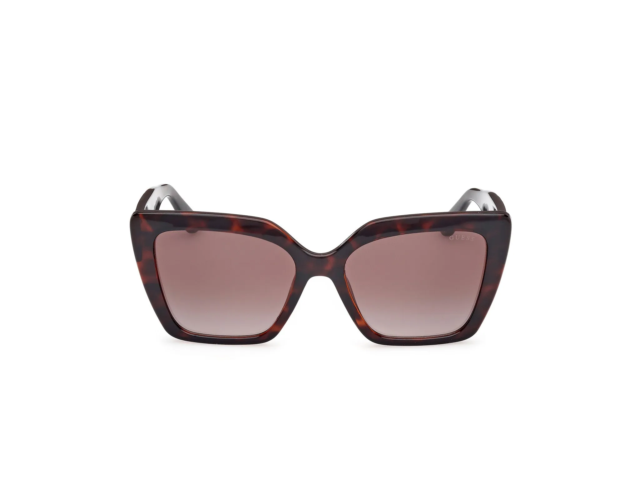 Guess GU00162 52F Occhiali da sole Iniettato Havana Marrone Farfalla Normale Sfumato - immagine 2