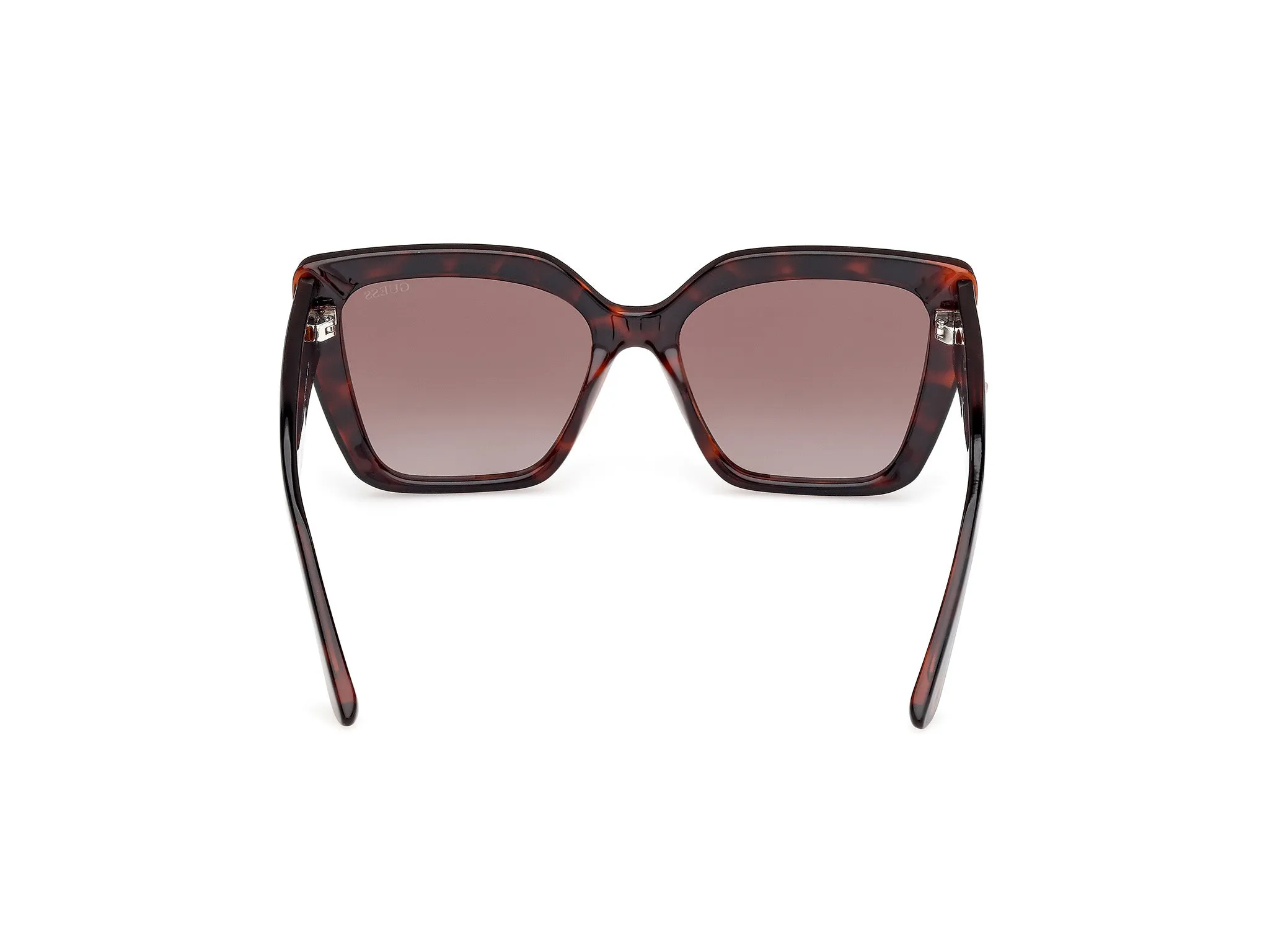 Guess GU00162 52F Occhiali da sole Iniettato Havana Marrone Farfalla Normale Sfumato - immagine 4