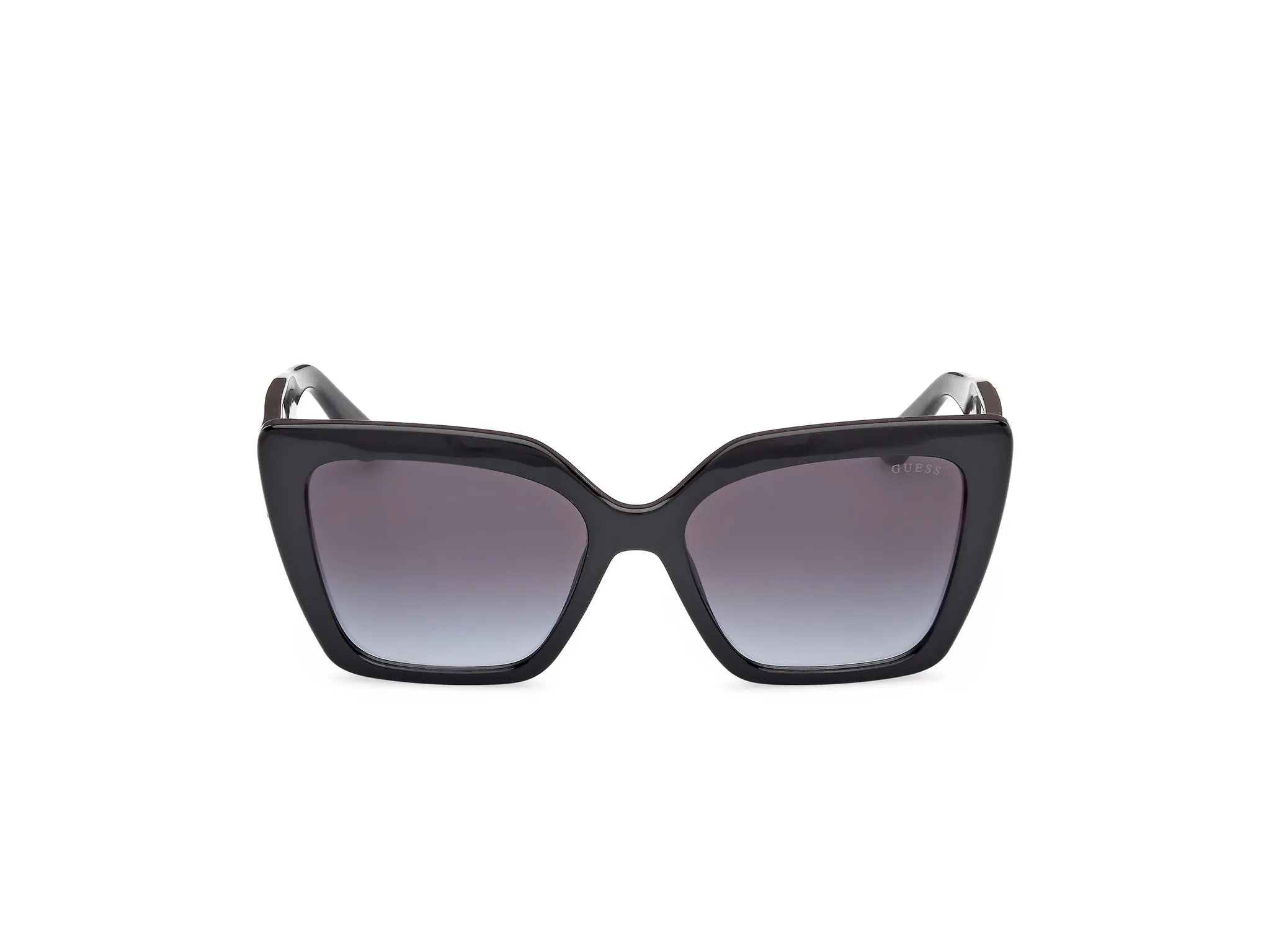 Guess GU00162 01B Occhiali da sole Iniettato Nero Fumo Farfalla Normale - immagine 2