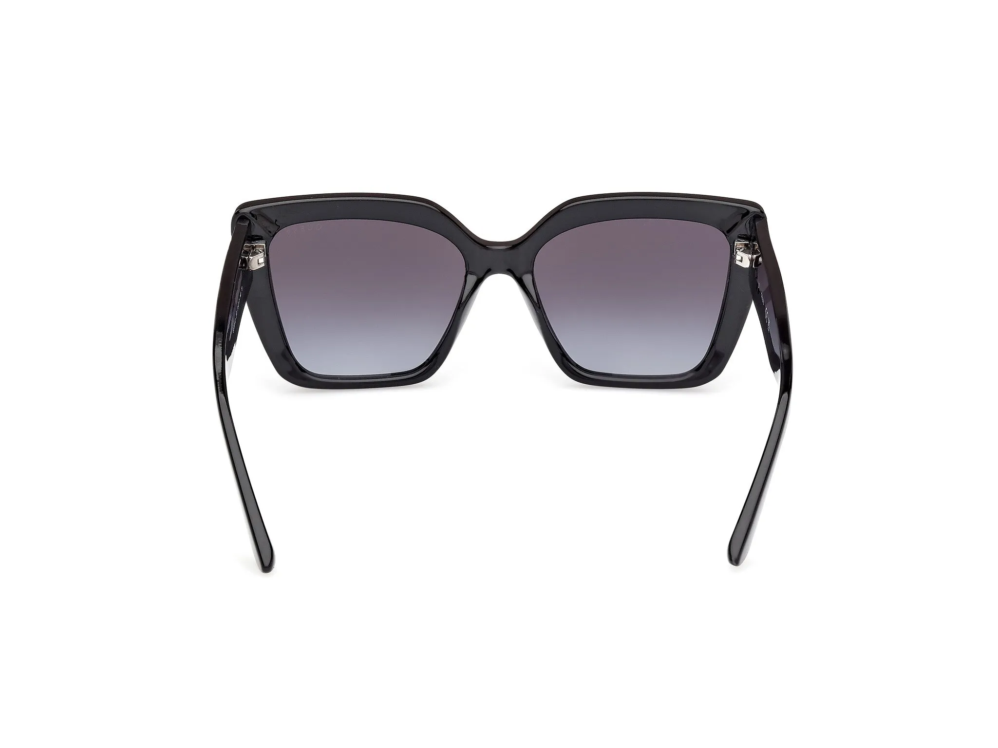Guess GU00162 01B Occhiali da sole Iniettato Nero Fumo Farfalla Normale - immagine 4