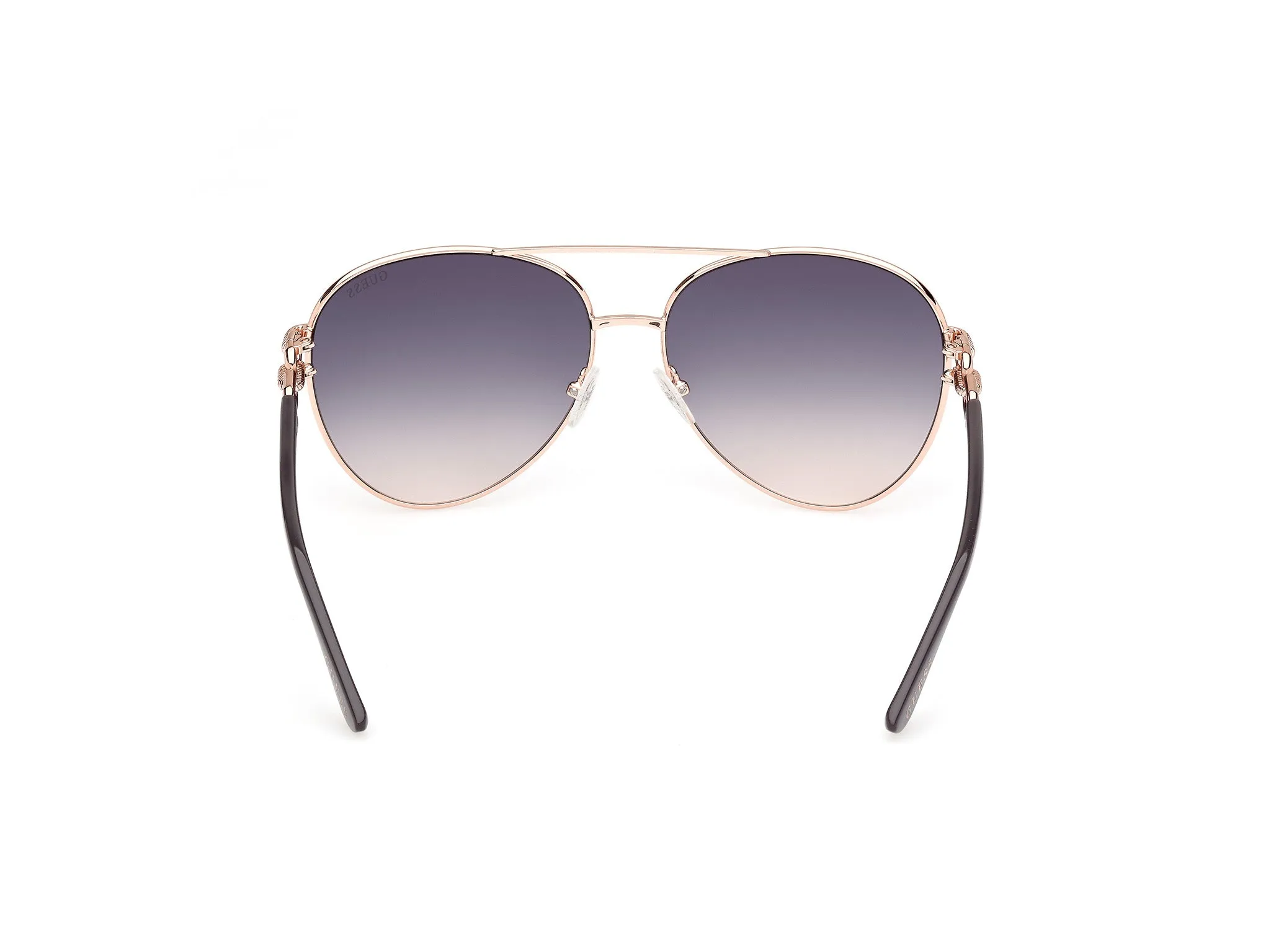 Guess GU00158 28W Occhiali da sole Metallo Oro Blu Pilot Normale - immagine 4