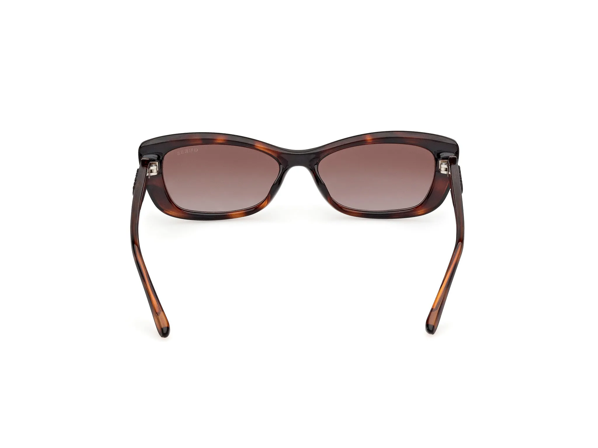Guess GU00156-H 52F Occhiali da sole Iniettato Havana Marrone Squadrata Normale Sfumato - immagine 4