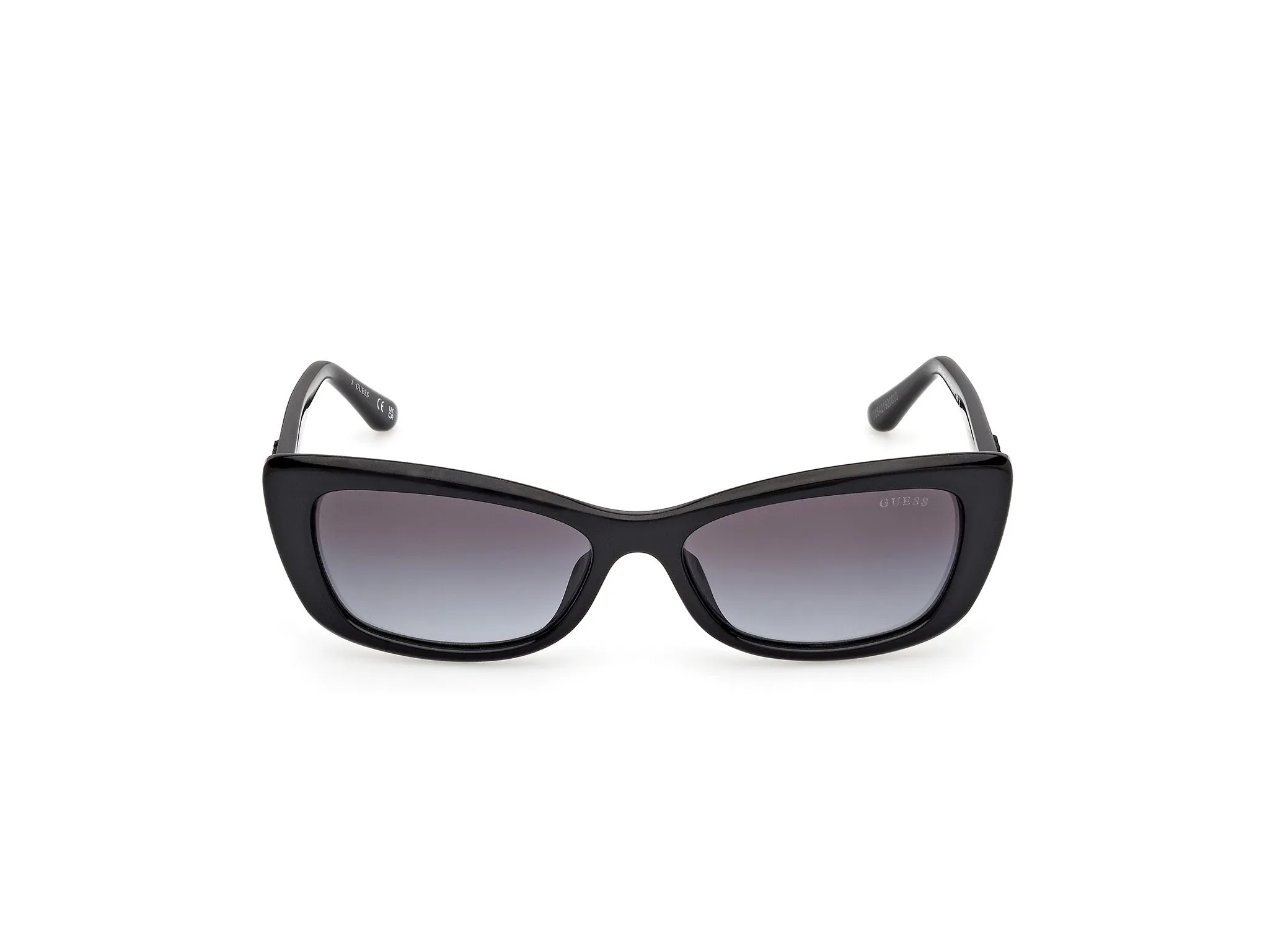Guess GU00156-H 01B Occhiali da sole Iniettato Nero Fumo Squadrata Normale - immagine 2