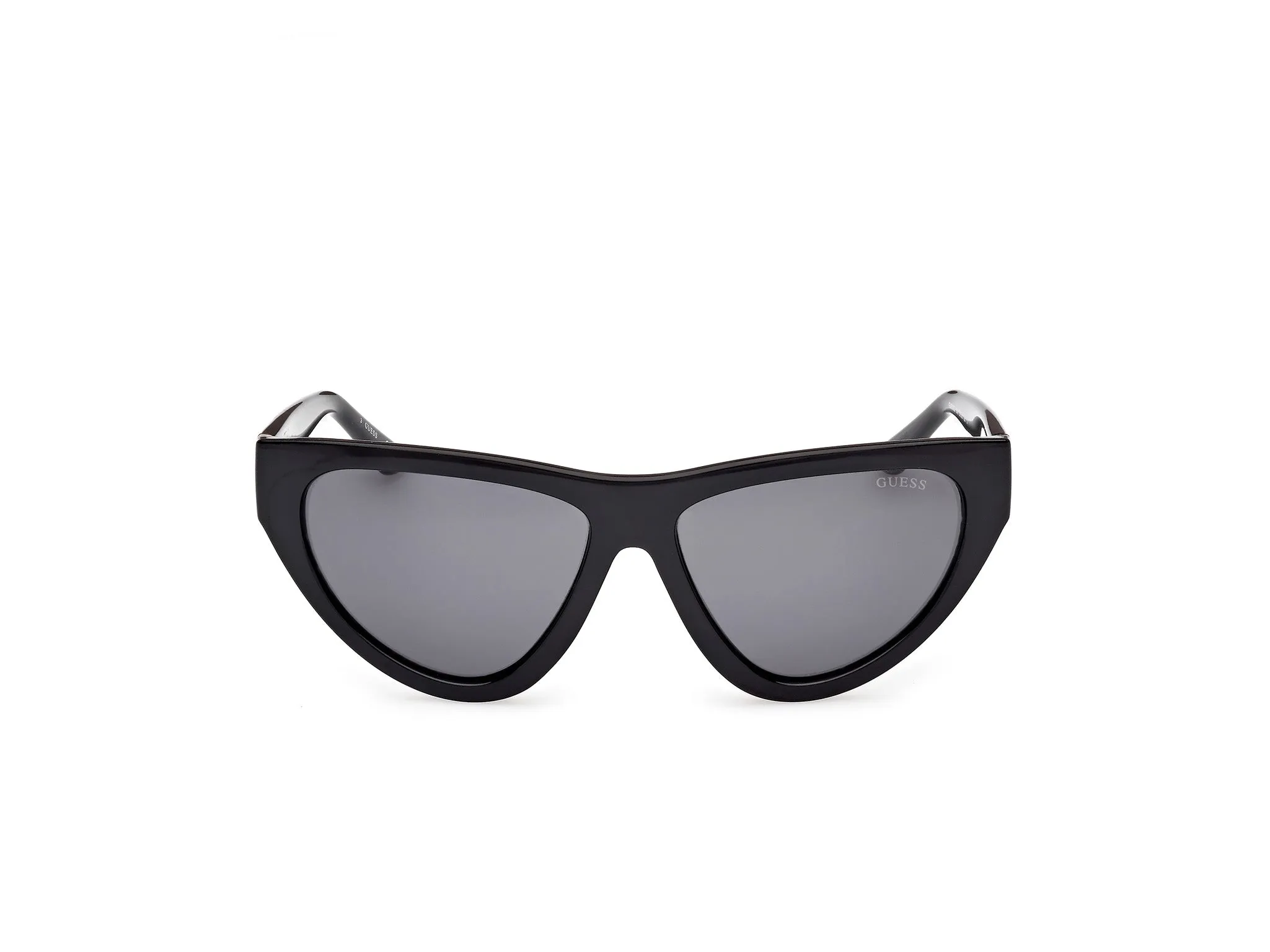 Guess GU00152 01A Occhiali da sole Iniettato Nero Fumo Cat Eye Normale - immagine 2