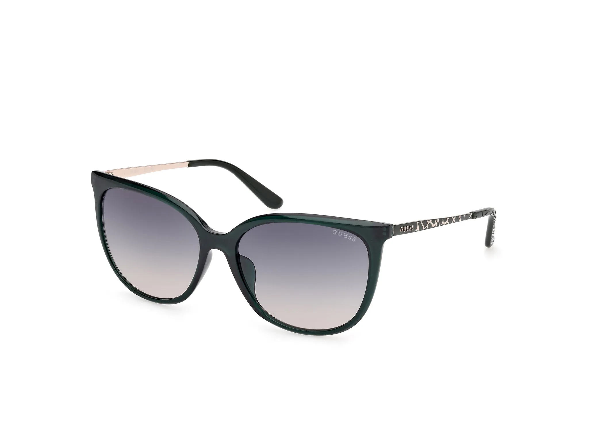 Guess GU00150-H 96P Occhiali da sole Iniettato Verde Verde Squadrata Normale - immagine 1