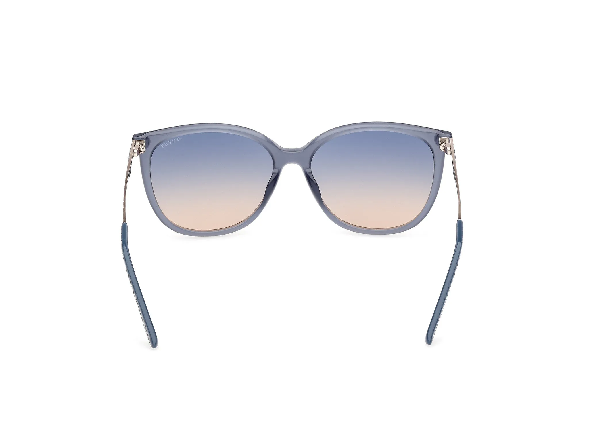 Guess GU00150-H 84W Occhiali da sole Iniettato Azzurro Blu Squadrata Normale - immagine 4