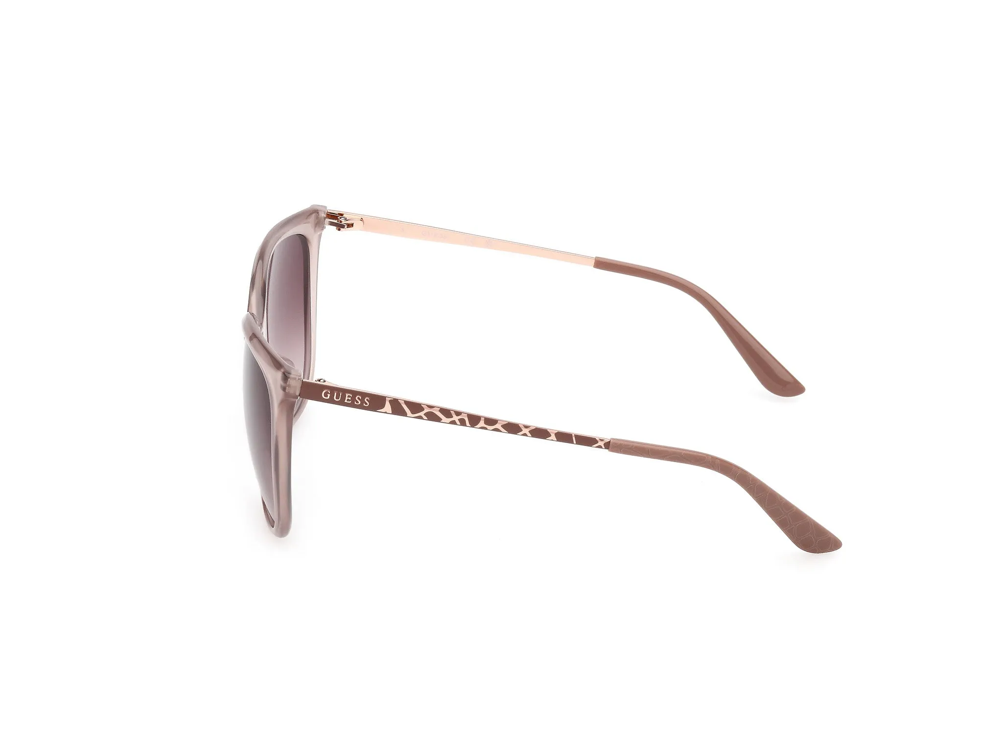 Guess GU00150-H 57F Occhiali da sole Iniettato Beige Marrone Squadrata Normale - immagine 3