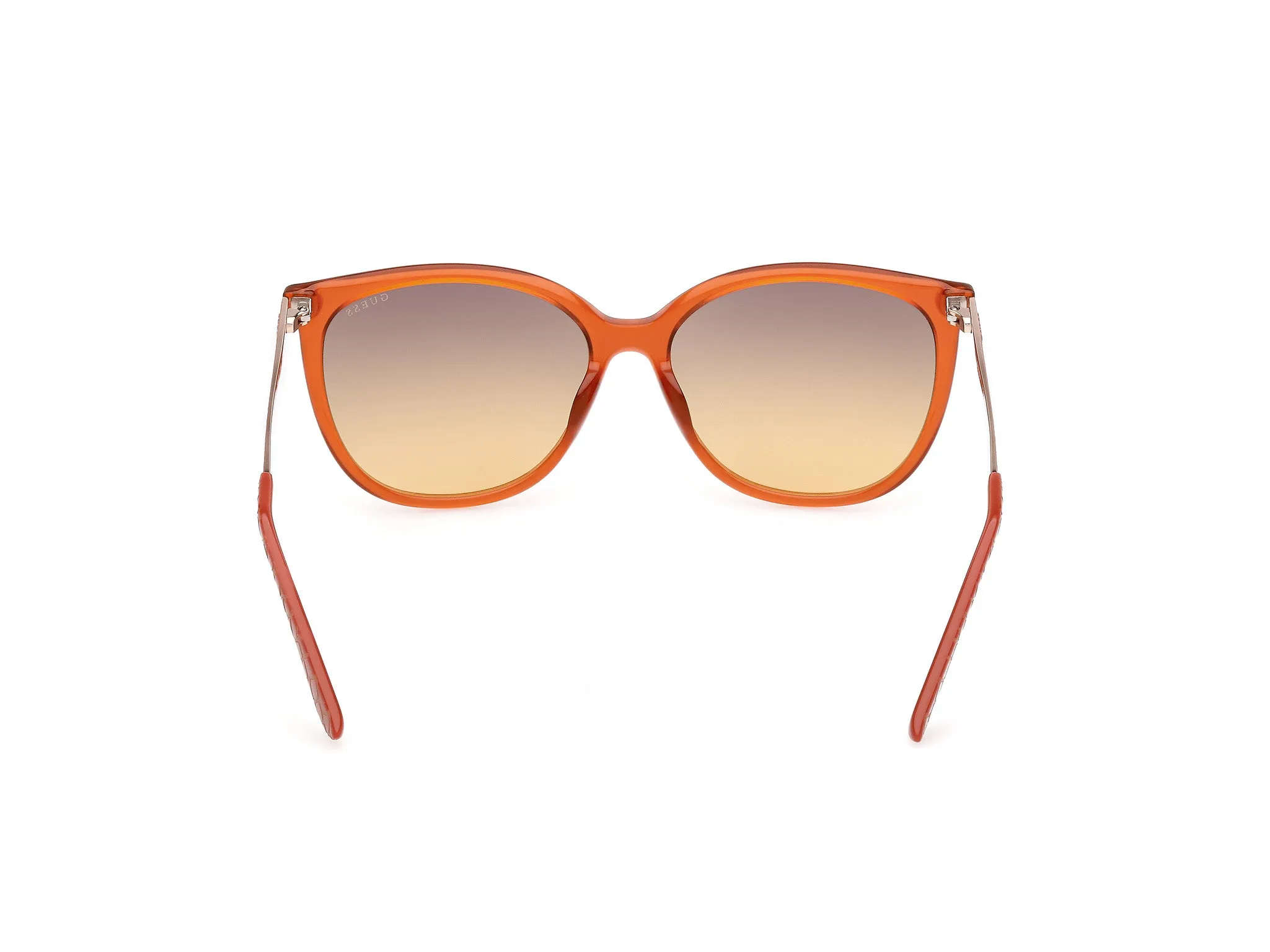 Guess GU00150-H 44F Occhiali da sole Iniettato Arancione Marrone Squadrata Normale - immagine 4