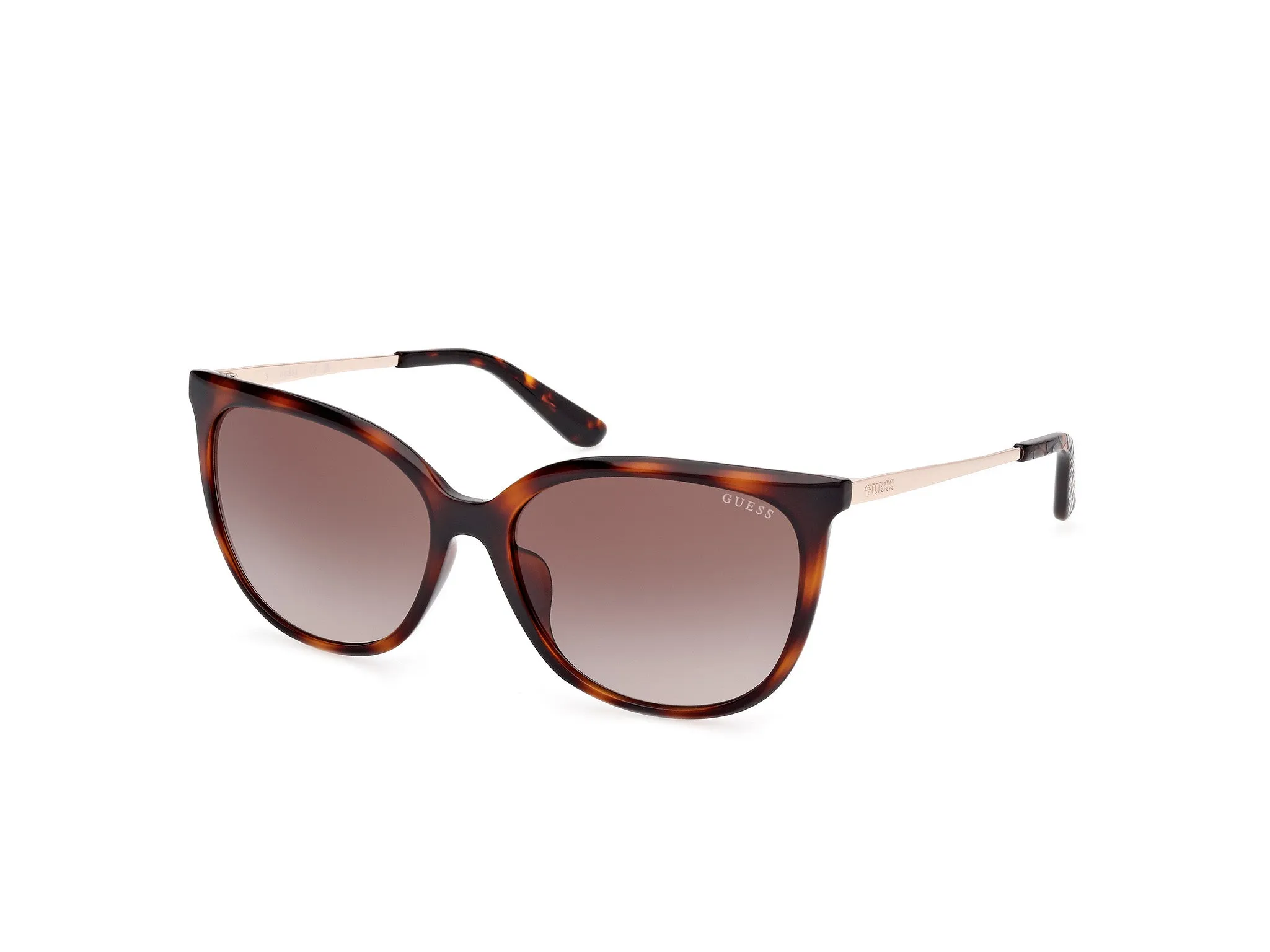 Guess GU00150-H 52F Occhiali da sole Iniettato Havana Marrone Squadrata Normale Sfumato - immagine 1