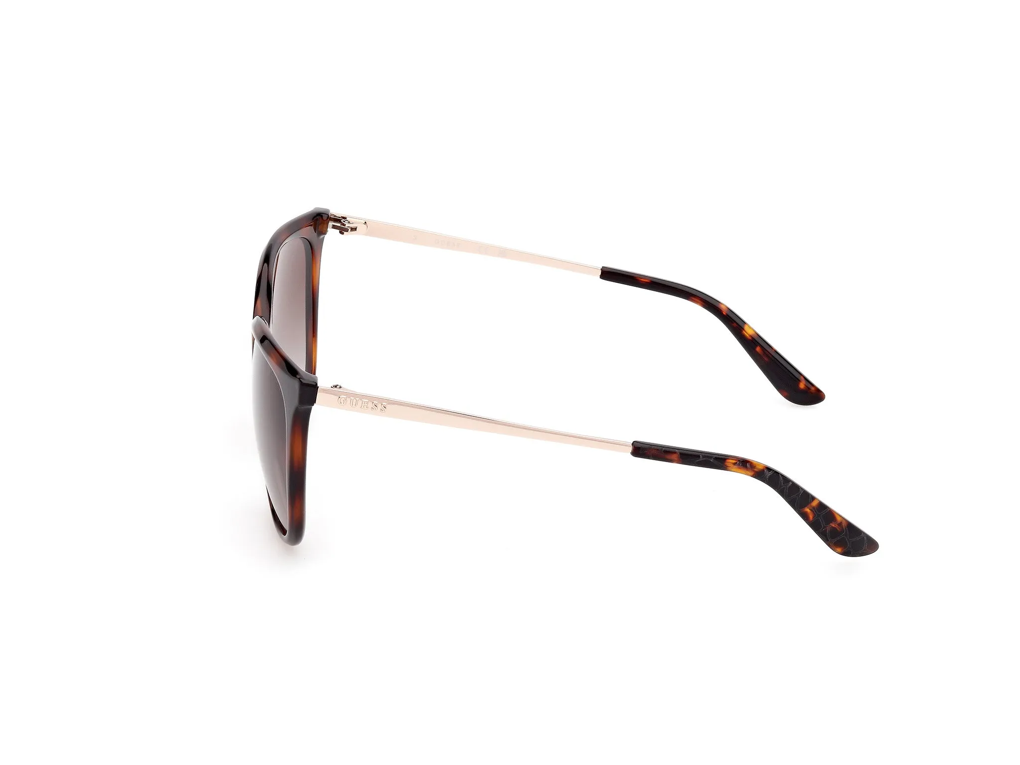 Guess GU00150-H 52F Occhiali da sole Iniettato Havana Marrone Squadrata Normale Sfumato - immagine 3