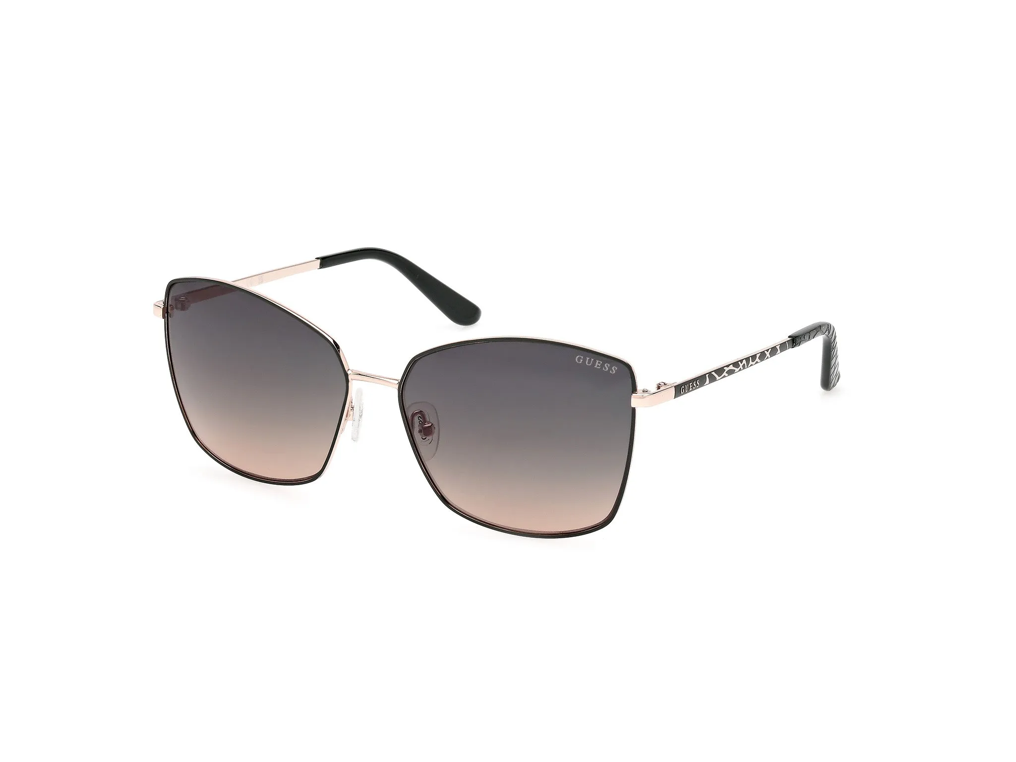 Guess GU00149 97P Occhiali da sole Metallo Verde Verde Squadrata Normale - immagine 1