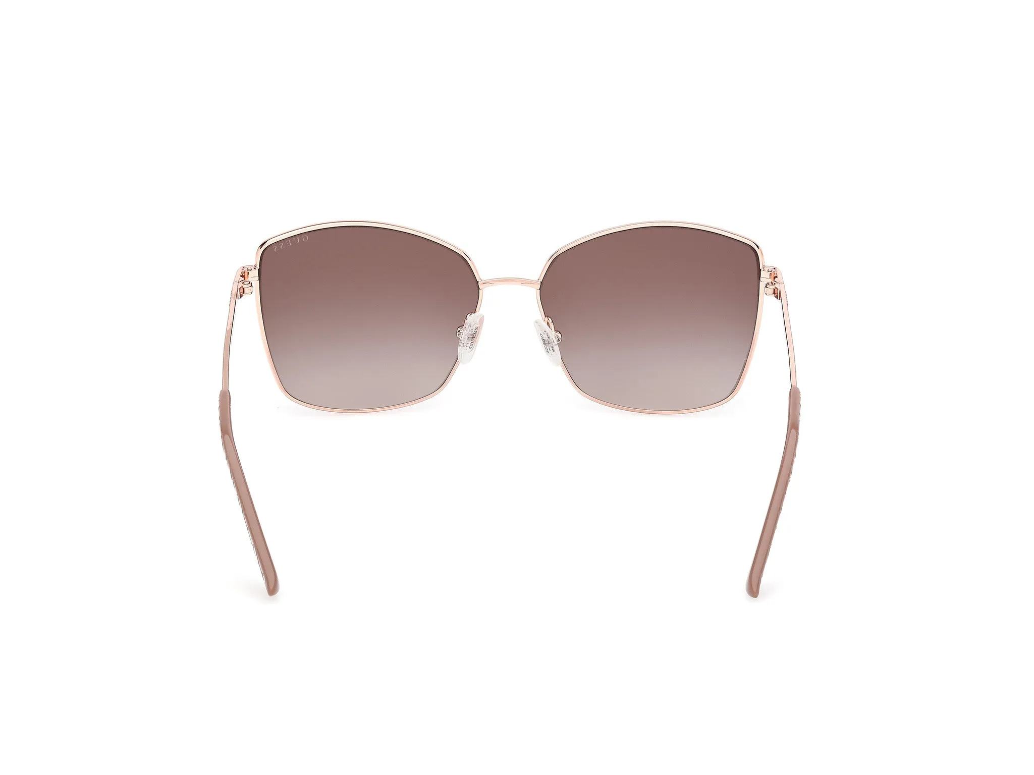Guess GU00149 58F Occhiali da sole Metallo Beige Marrone Squadrata Normale - immagine 4