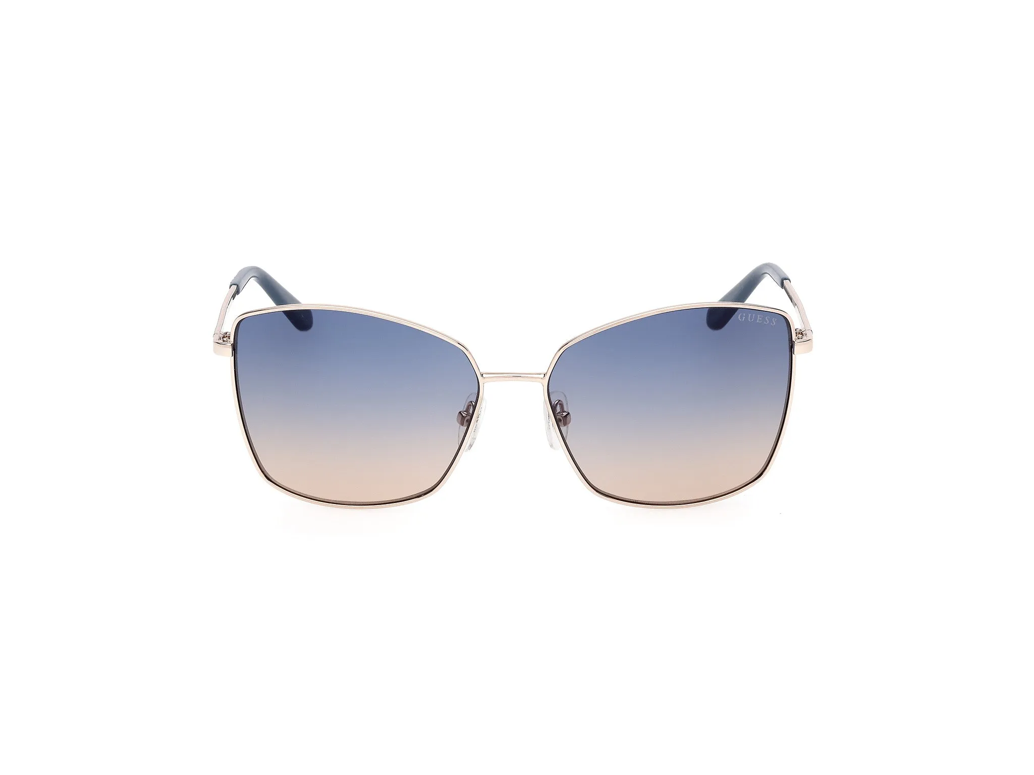 Guess GU00149 32W Occhiali da sole Metallo Oro Blu Squadrata Normale - immagine 2