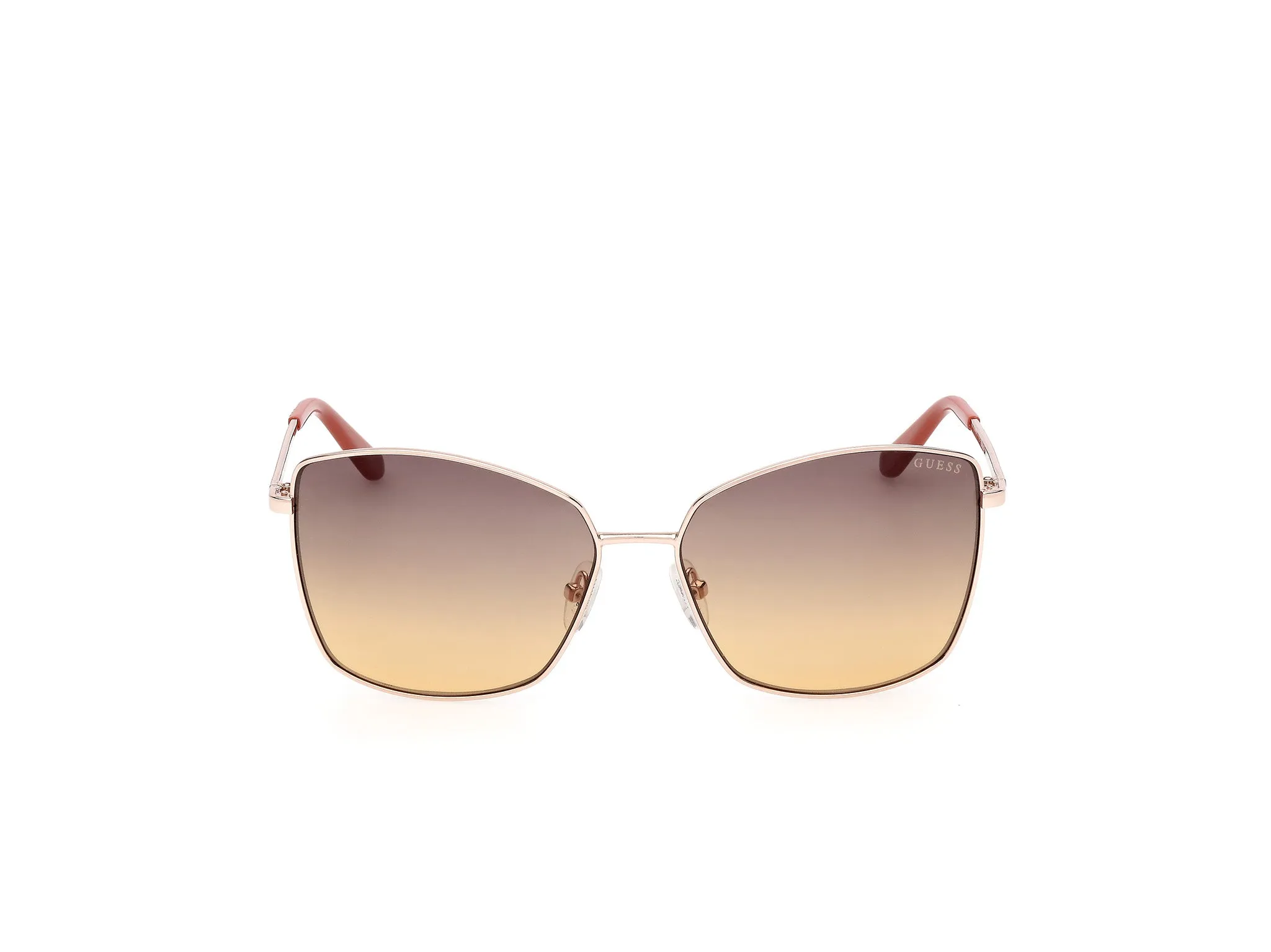 Guess GU00149 32F Occhiali da sole Metallo Oro Marrone Squadrata Normale - immagine 2