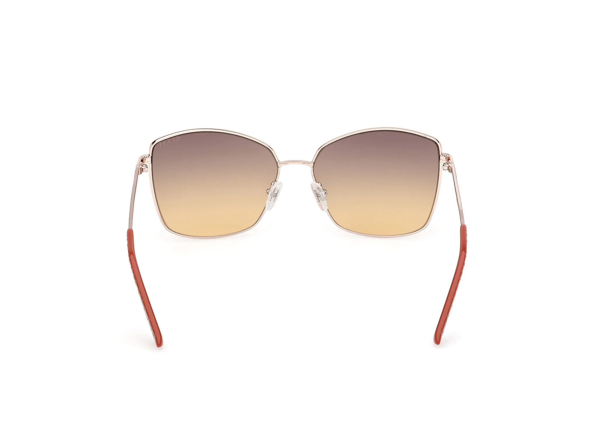 Guess GU00149 32F Occhiali da sole Metallo Oro Marrone Squadrata Normale - immagine 4