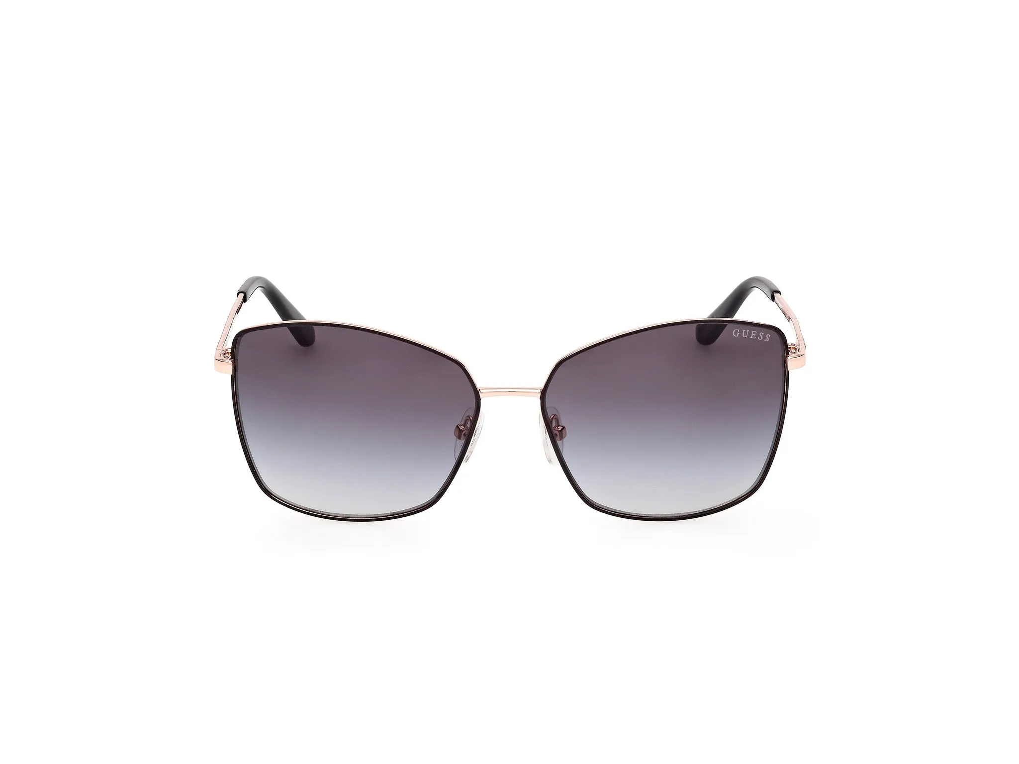Guess GU00149 02B Occhiali da sole Metallo Nero Fumo Squadrata Normale - immagine 2