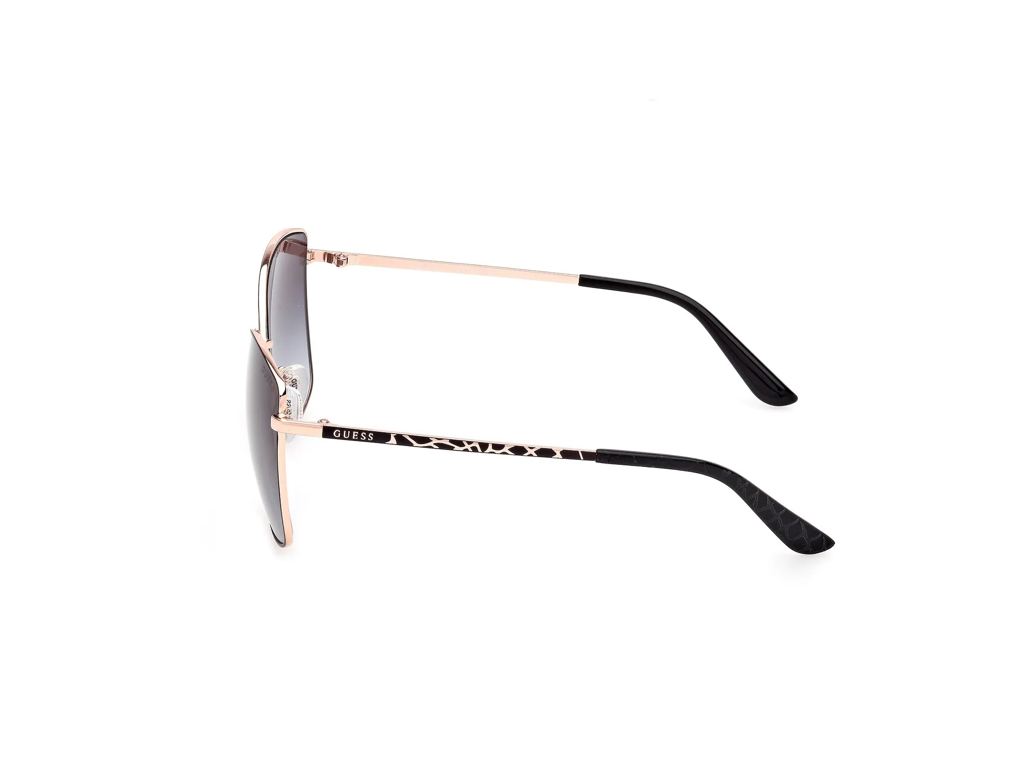 Guess GU00149 02B Occhiali da sole Metallo Nero Fumo Squadrata Normale - immagine 3